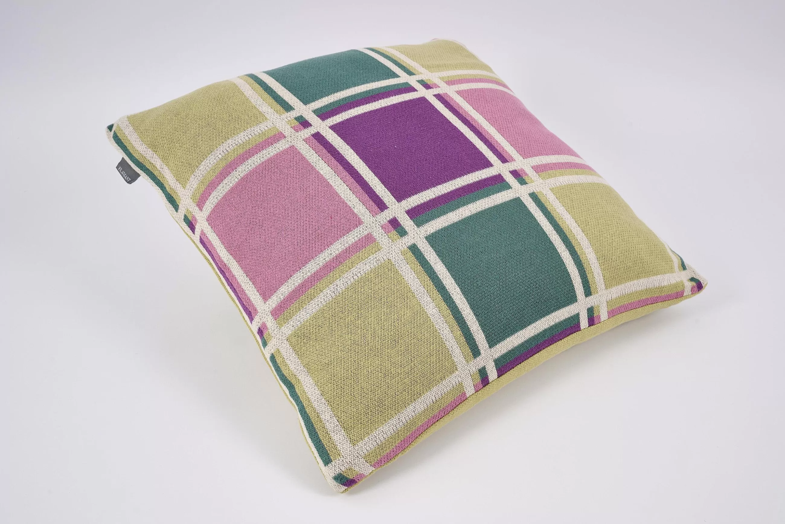 Archio, Cushion, Checked^Flamant Hot