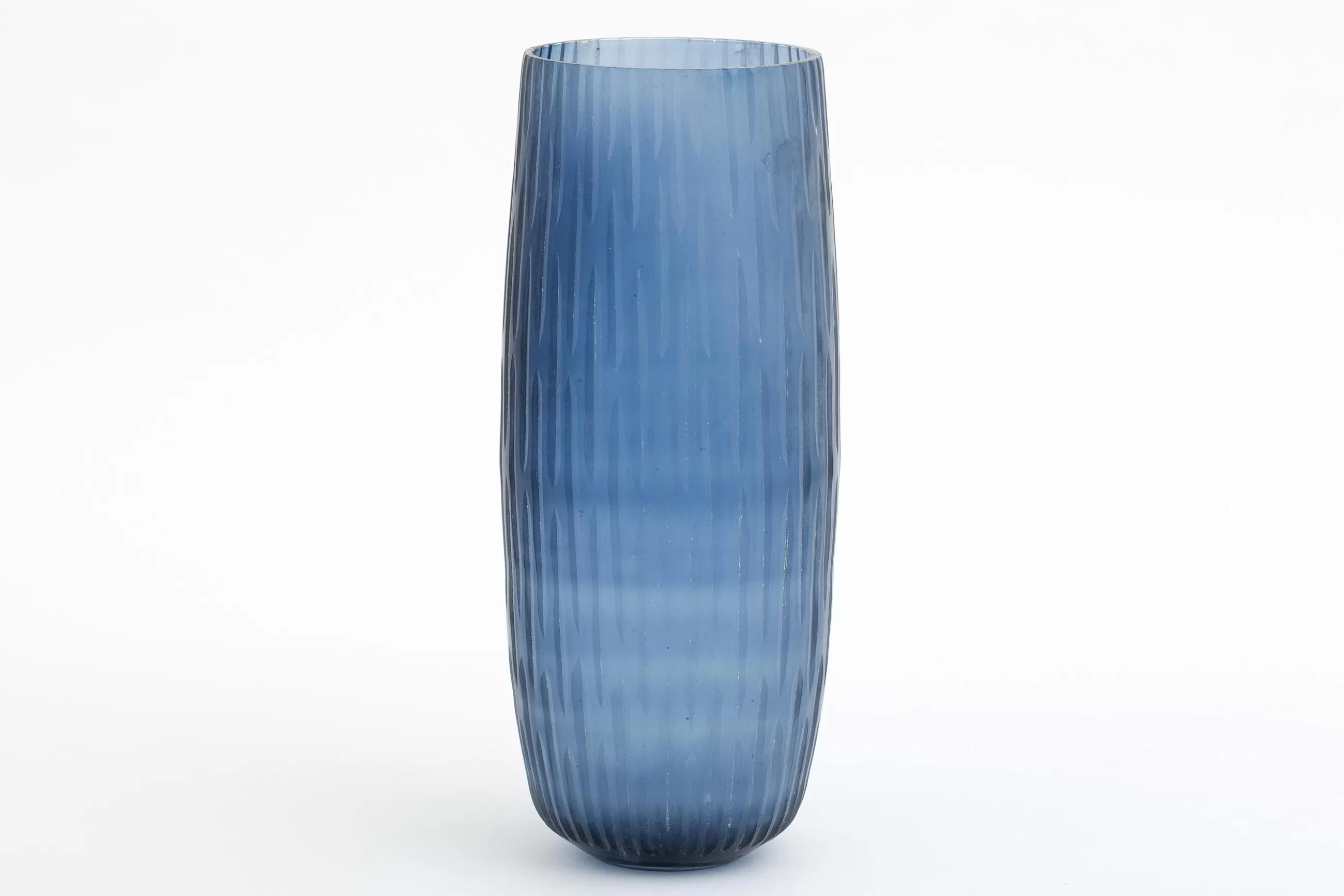 Arez, Vase, Glass, Blue, L^Flamant Sale