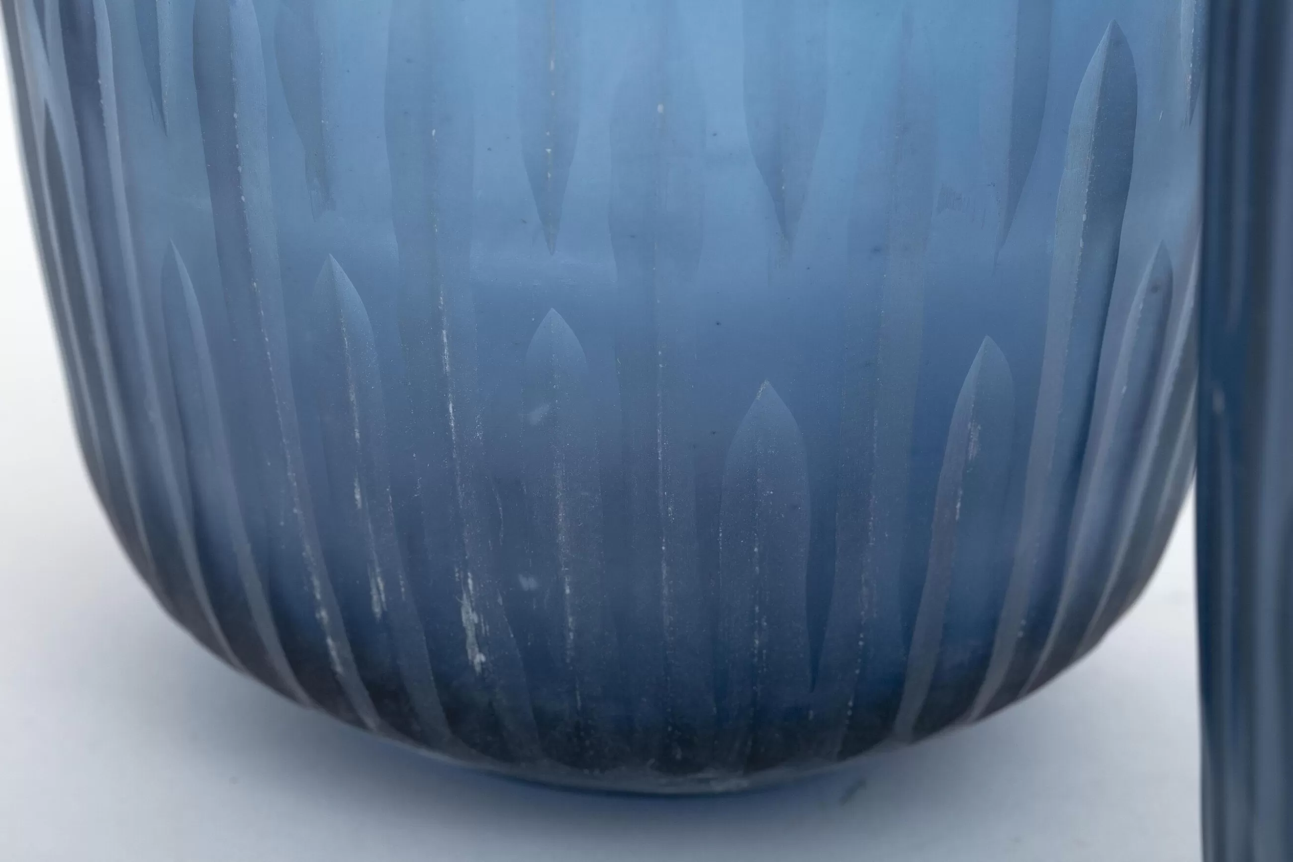 Arez, Vase, Glass, Blue, L^Flamant Sale