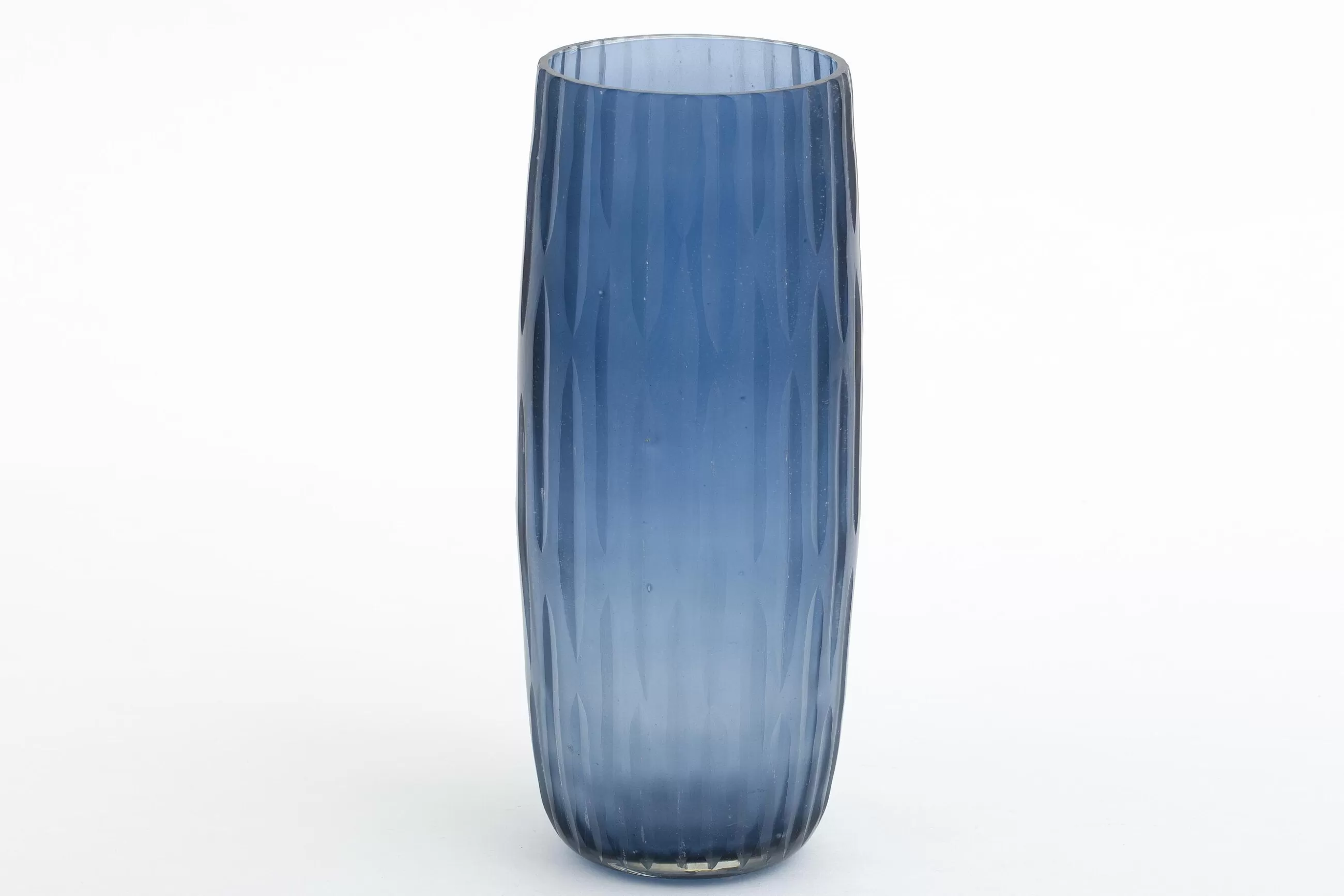 Arez, Vase, Glass, Blue, S^Flamant Cheap