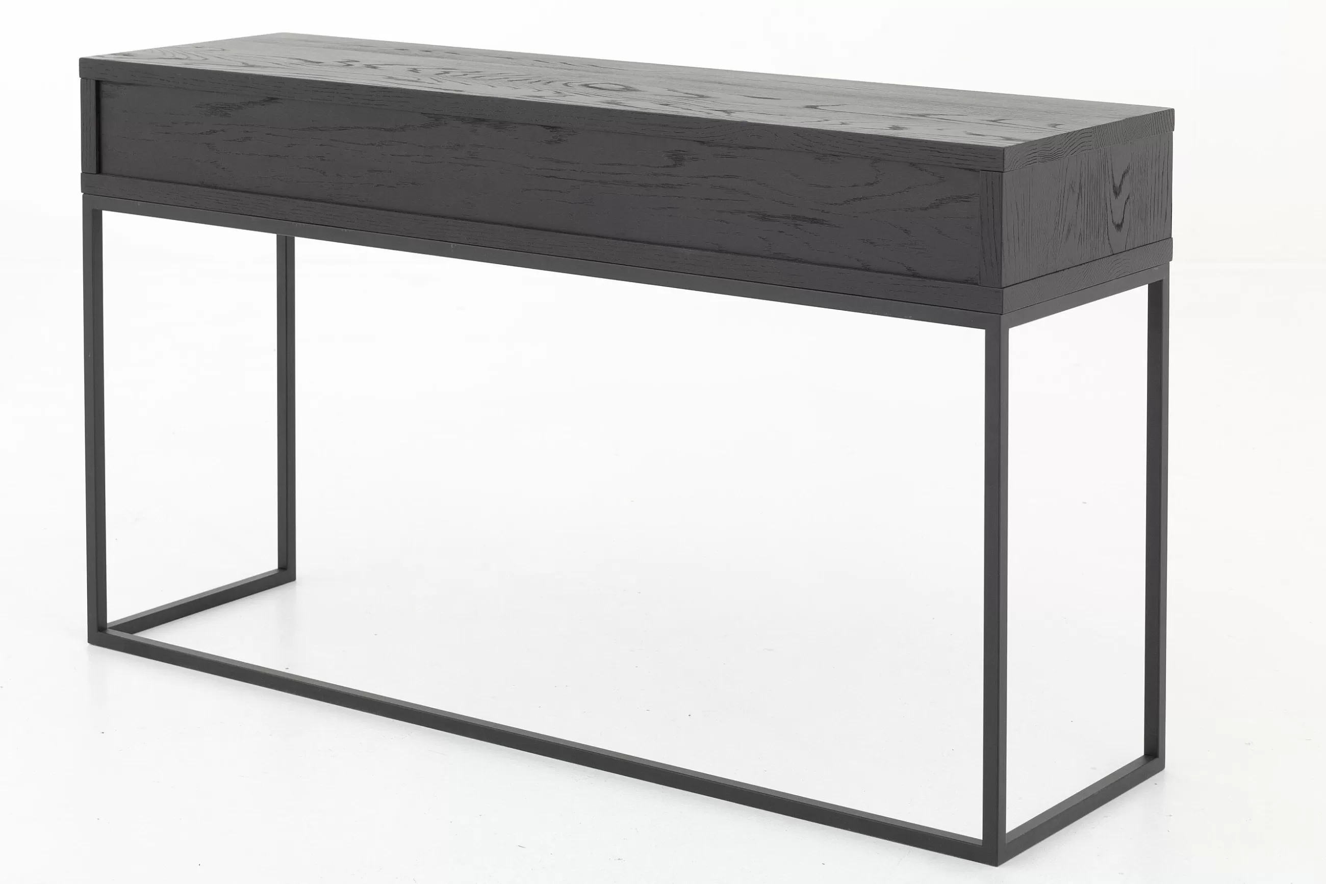 Armand, Console Table, Black Oak And Metal^Flamant Best Sale