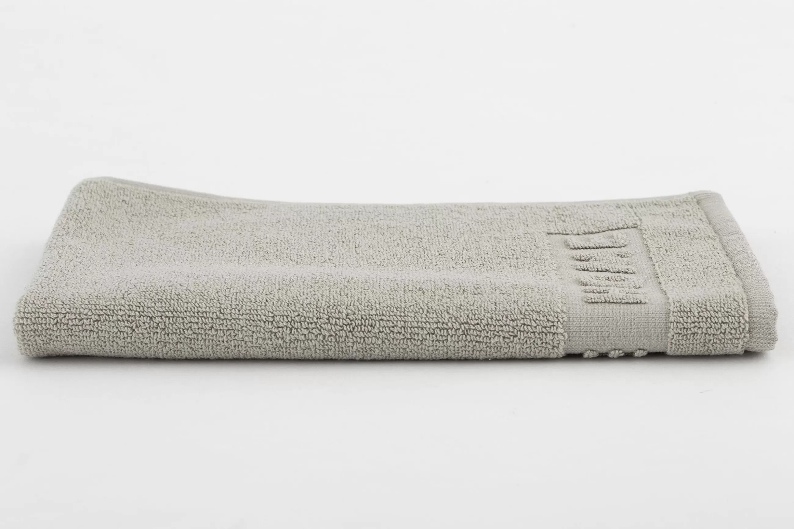 Baobao, Guest Towel, Light Grey^Flamant New