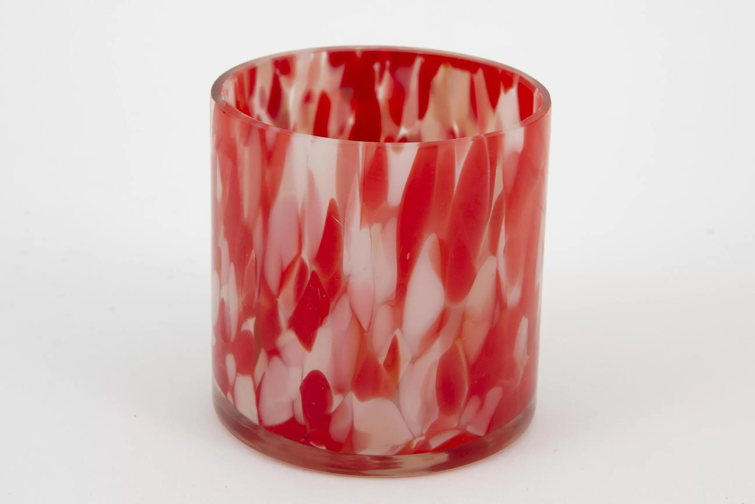 Bardi, Tea Light Holder, Glass, Red^Flamant Best