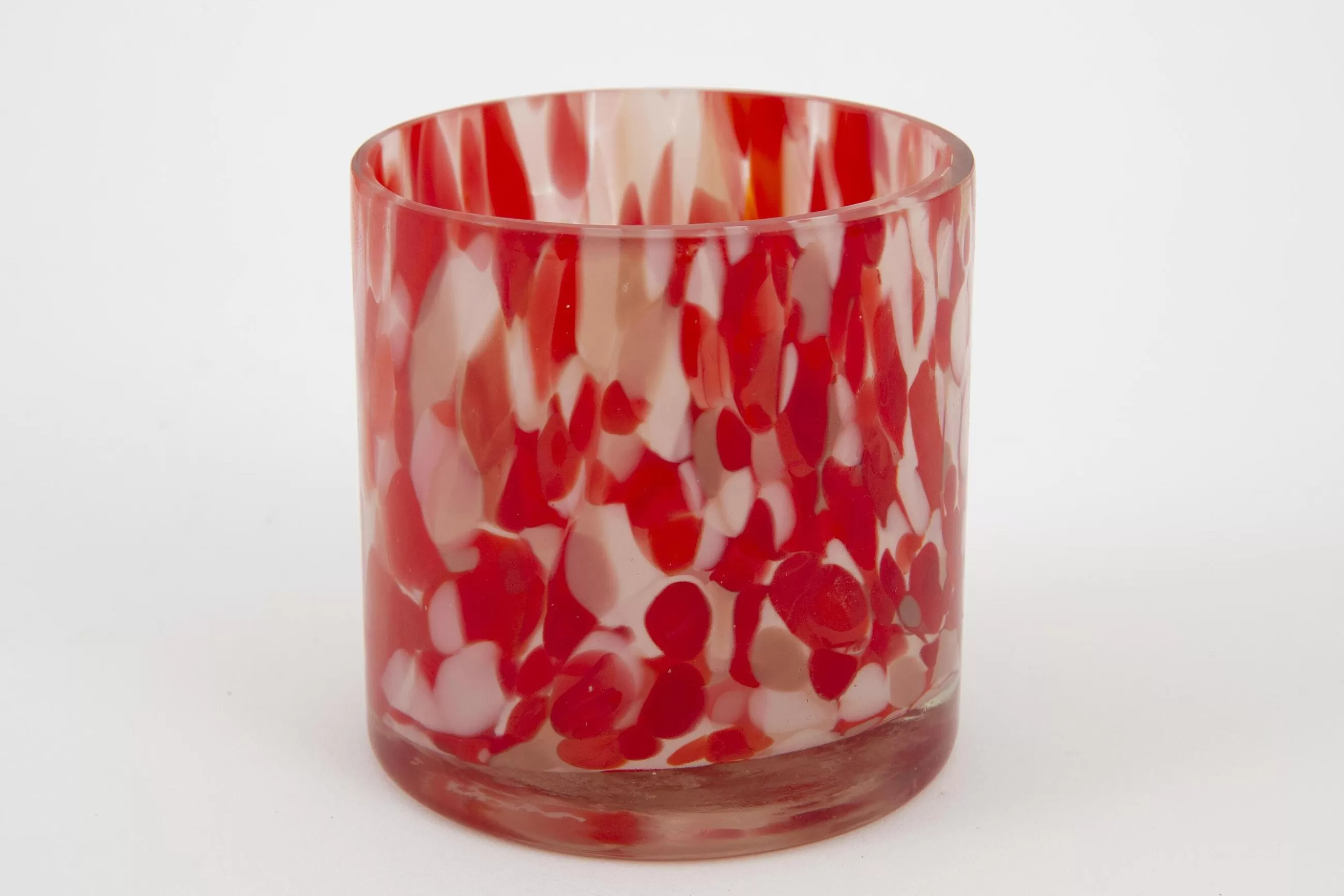 Bardi, Tea Light Holder, Glass, Red^Flamant Best