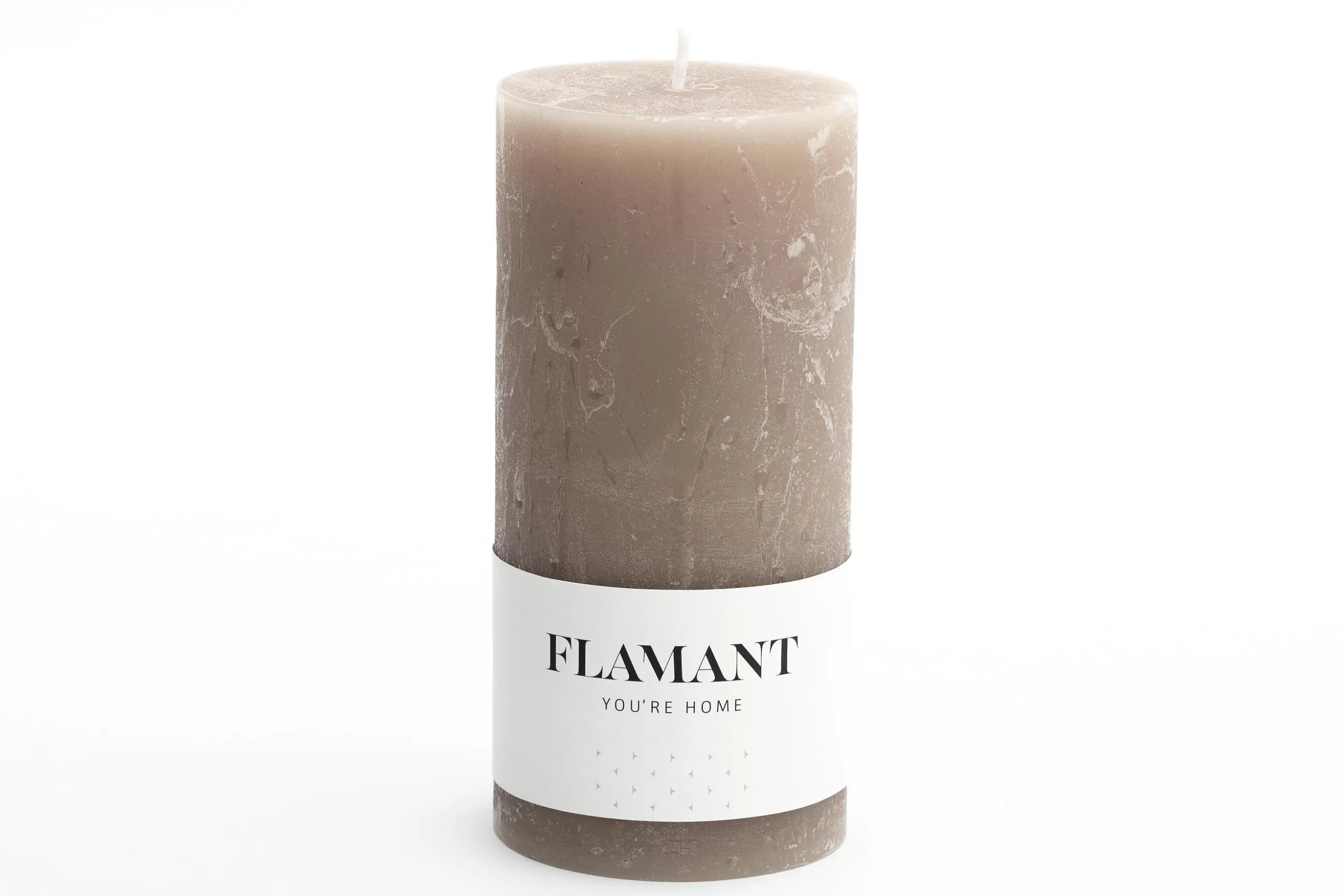 Beth, Candle, Colour Taupe, 7X15Cm^Flamant Sale