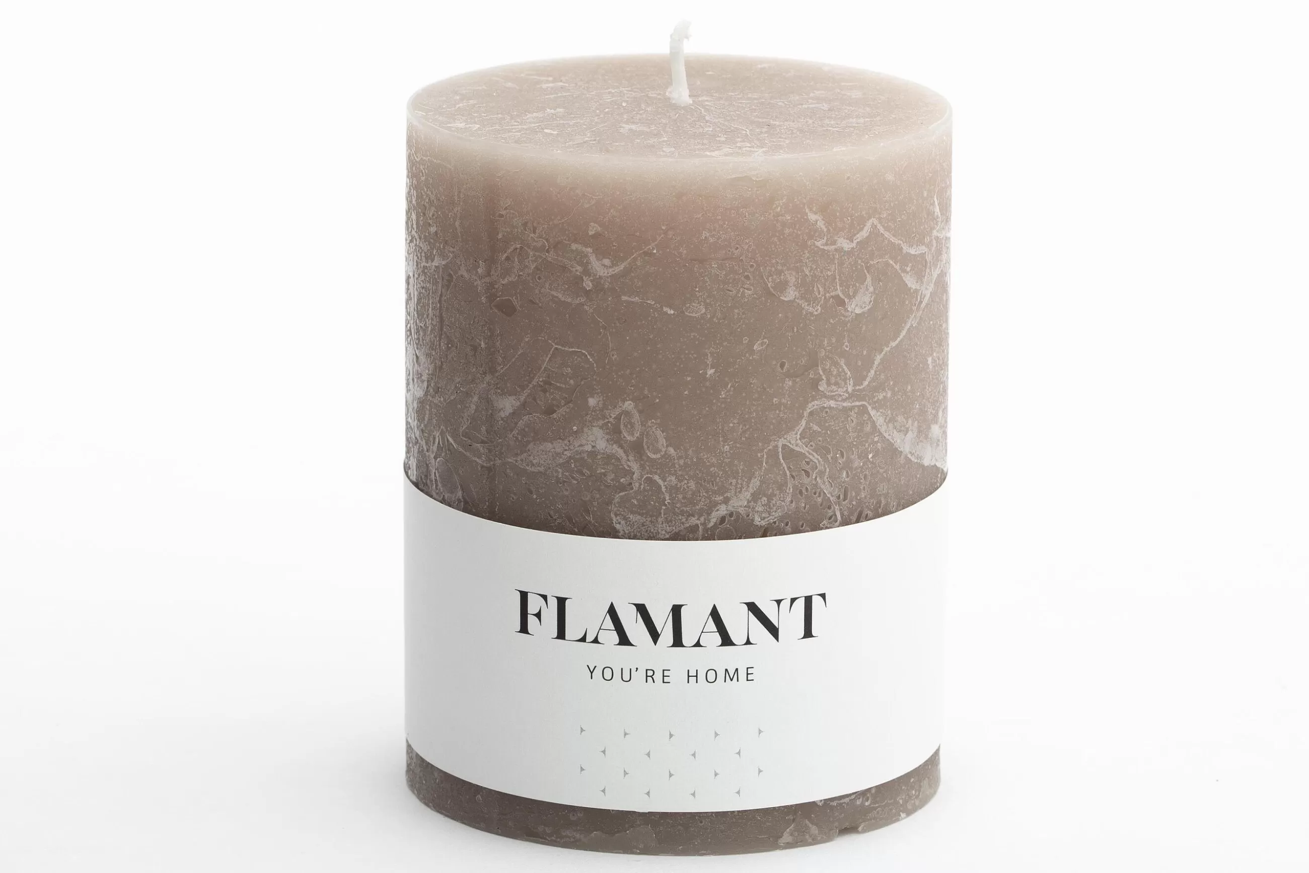 Beth, Candle, Colour Taupe, 9X11,5Cm^Flamant Sale