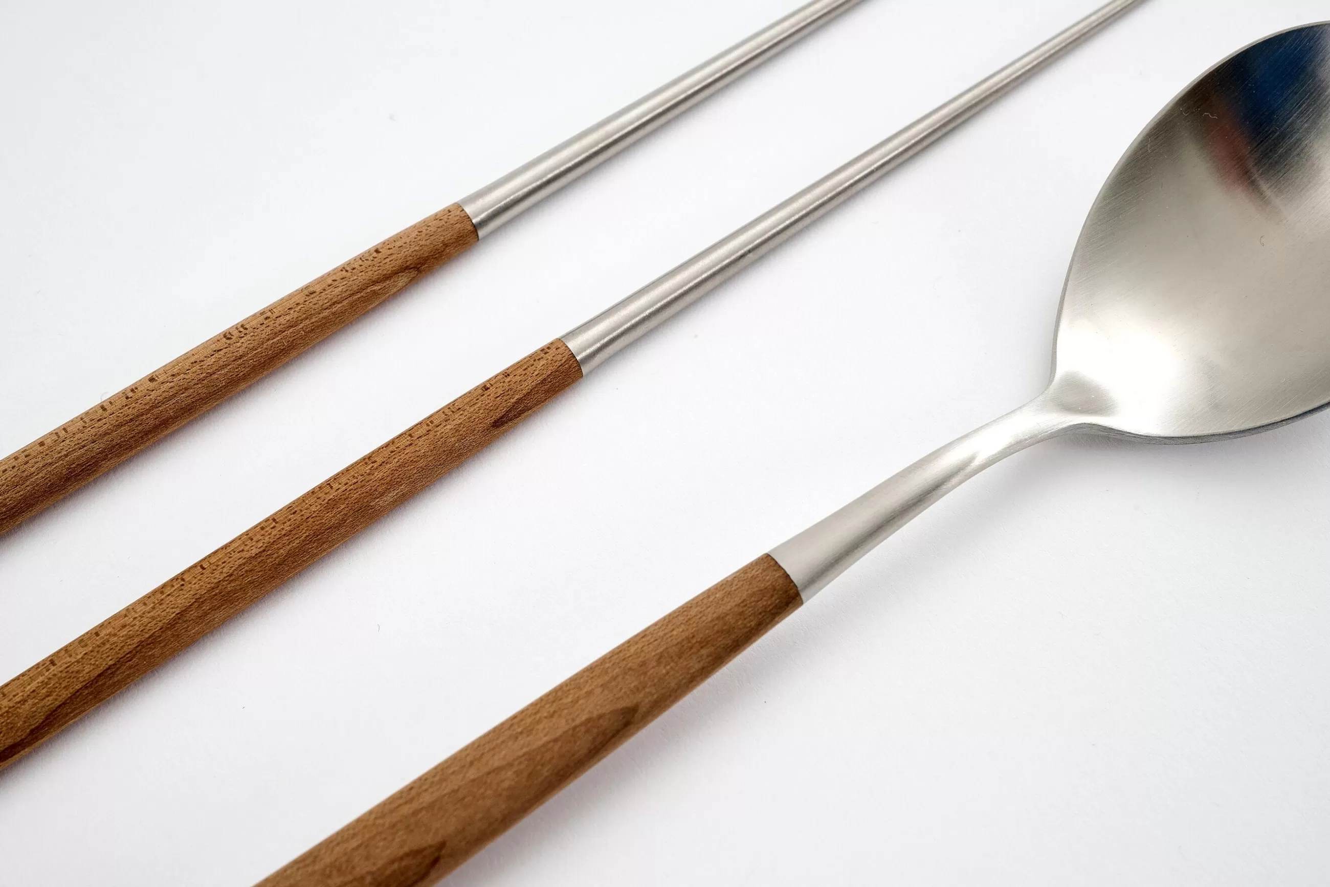 Borneo, Spoon And Chopsticks, Set Of 2^Flamant Clearance