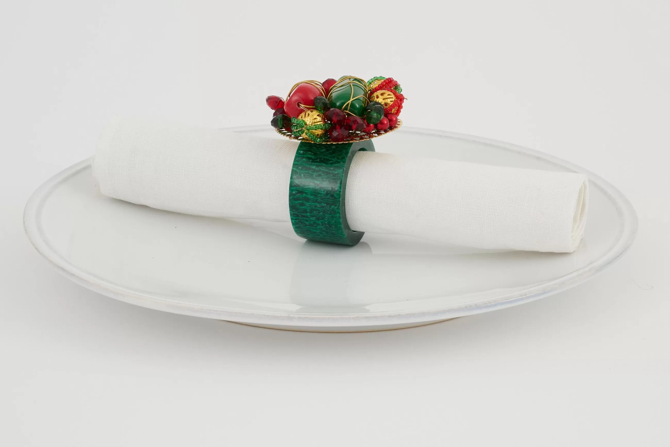 Brava, Napkin Ring, Beads^Flamant Flash Sale