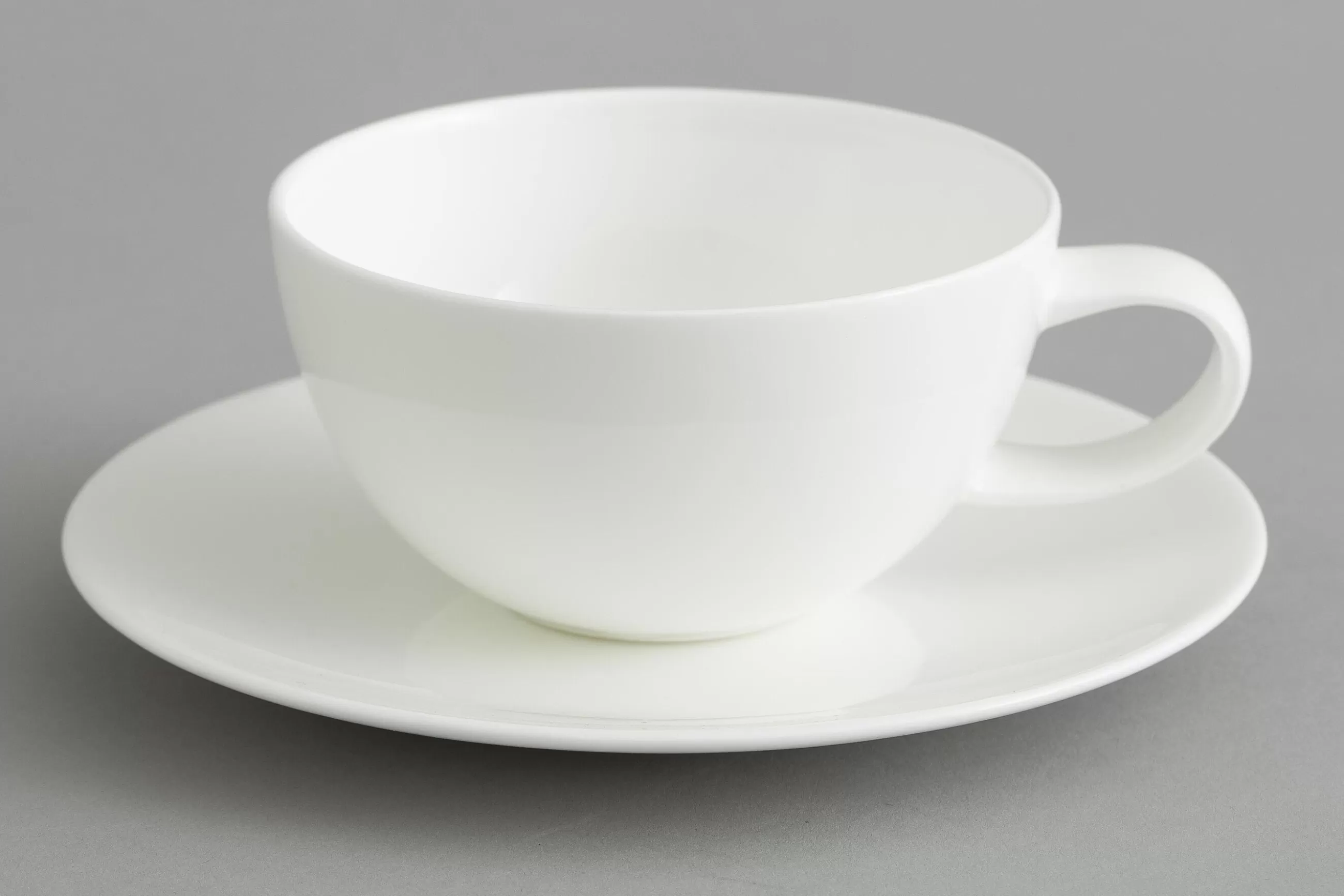 Cathy, Cup And Saucer, Bone China, White, 200Ml^Flamant Best Sale