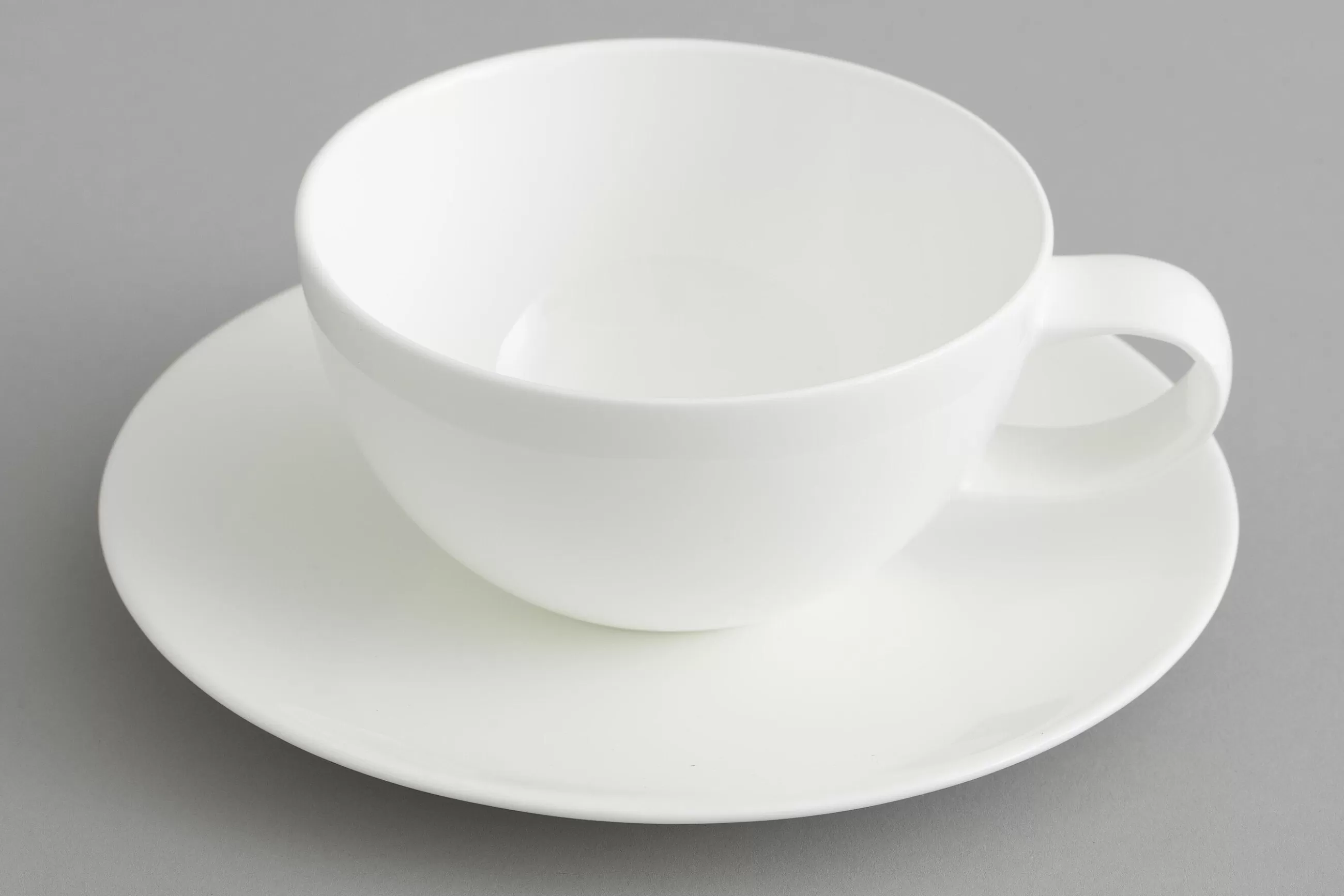 Cathy, Cup And Saucer, Bone China, White, 200Ml^Flamant Best Sale