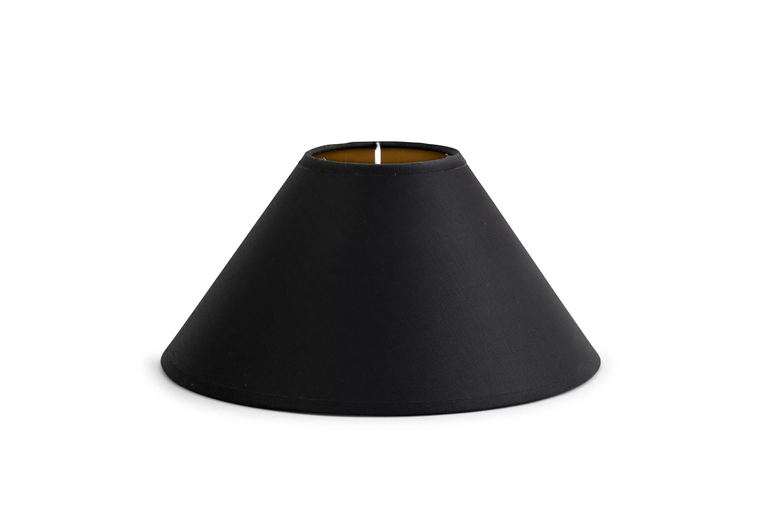 Circum, Lampshade, Black And Gold, Conical, 23 Cm^Flamant Outlet