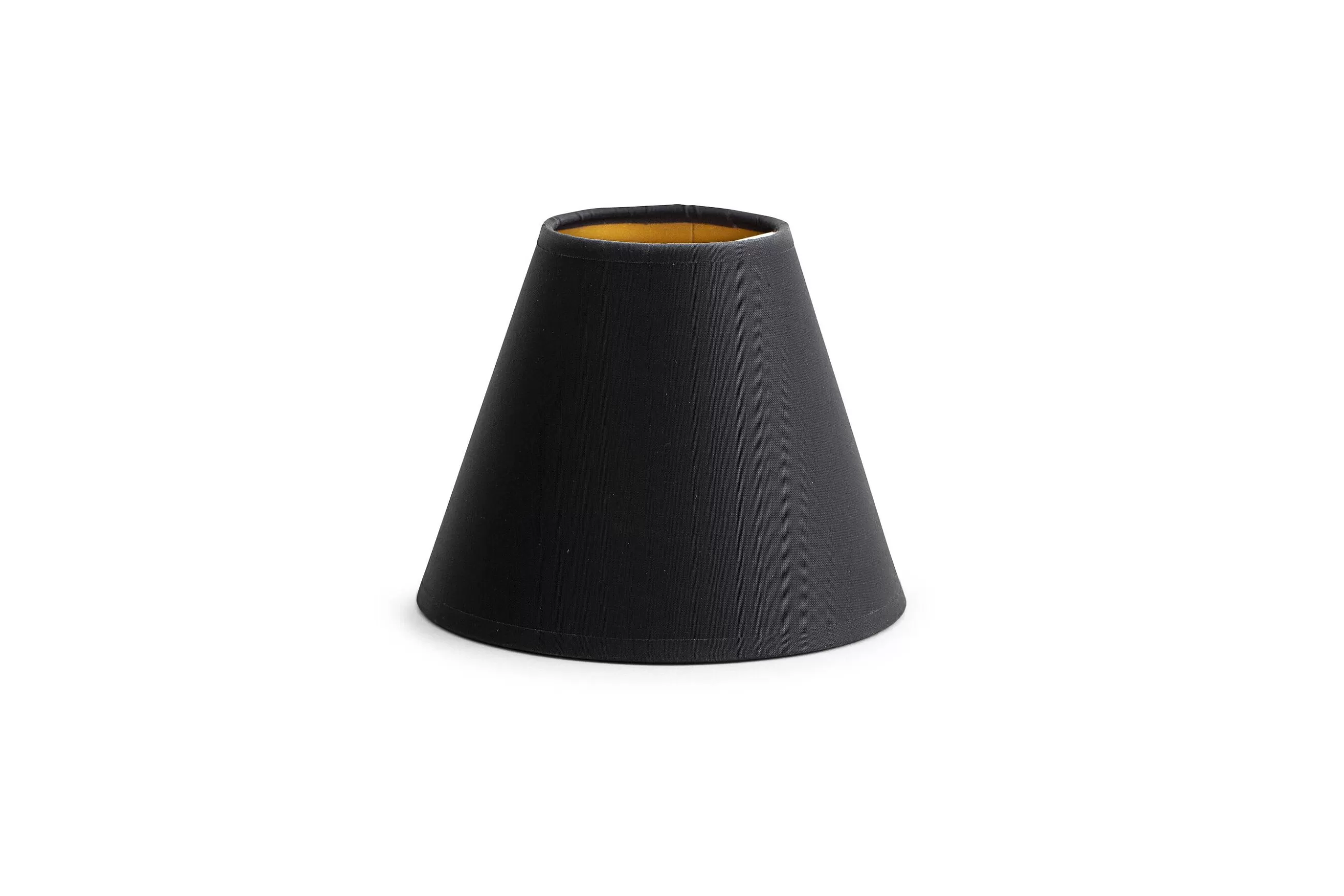 Clips, Lampshade, Black And Gold, Conical, 14 Cm^Flamant Discount