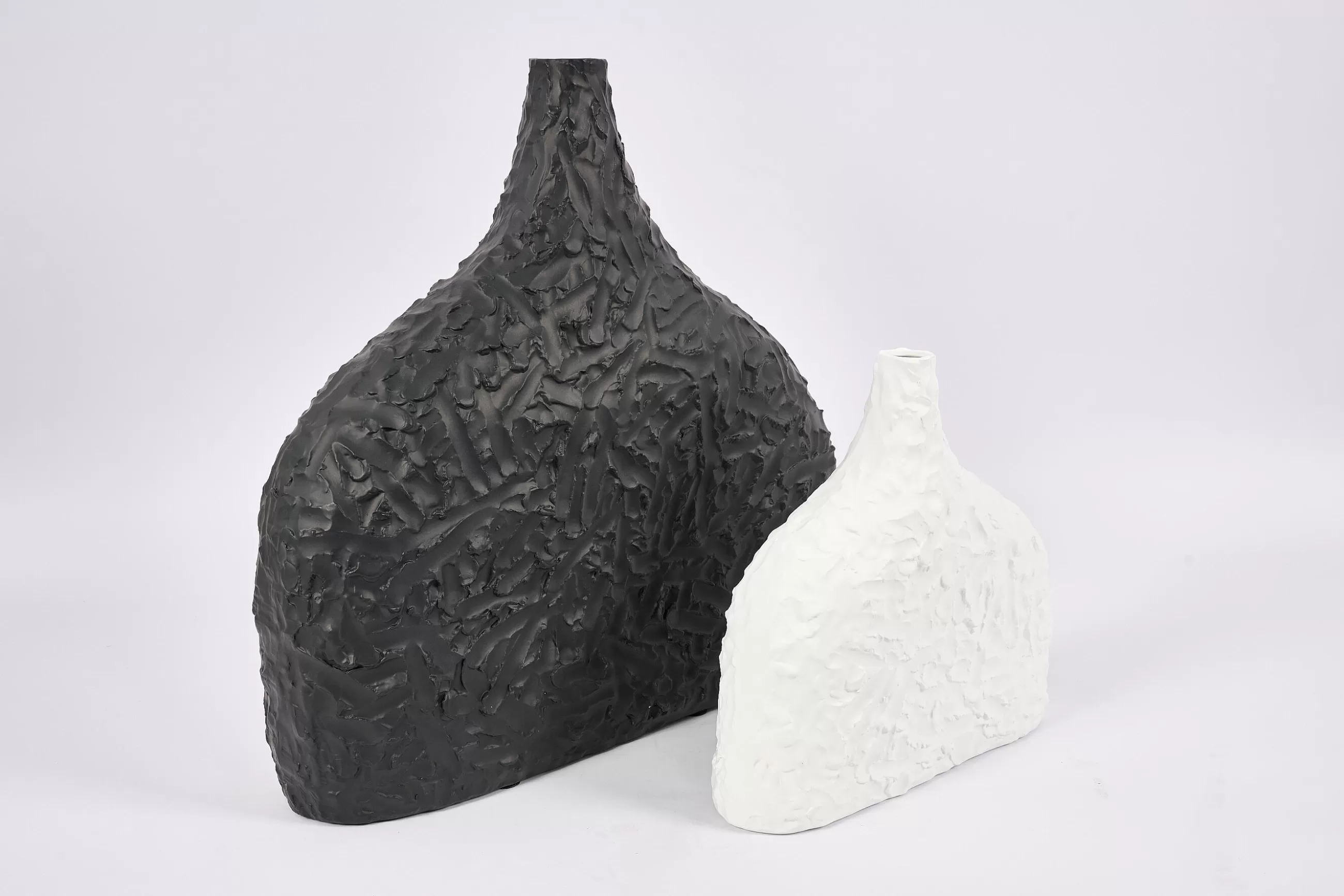 Corralee, Vase, Ceramic, Black, L^Flamant Sale