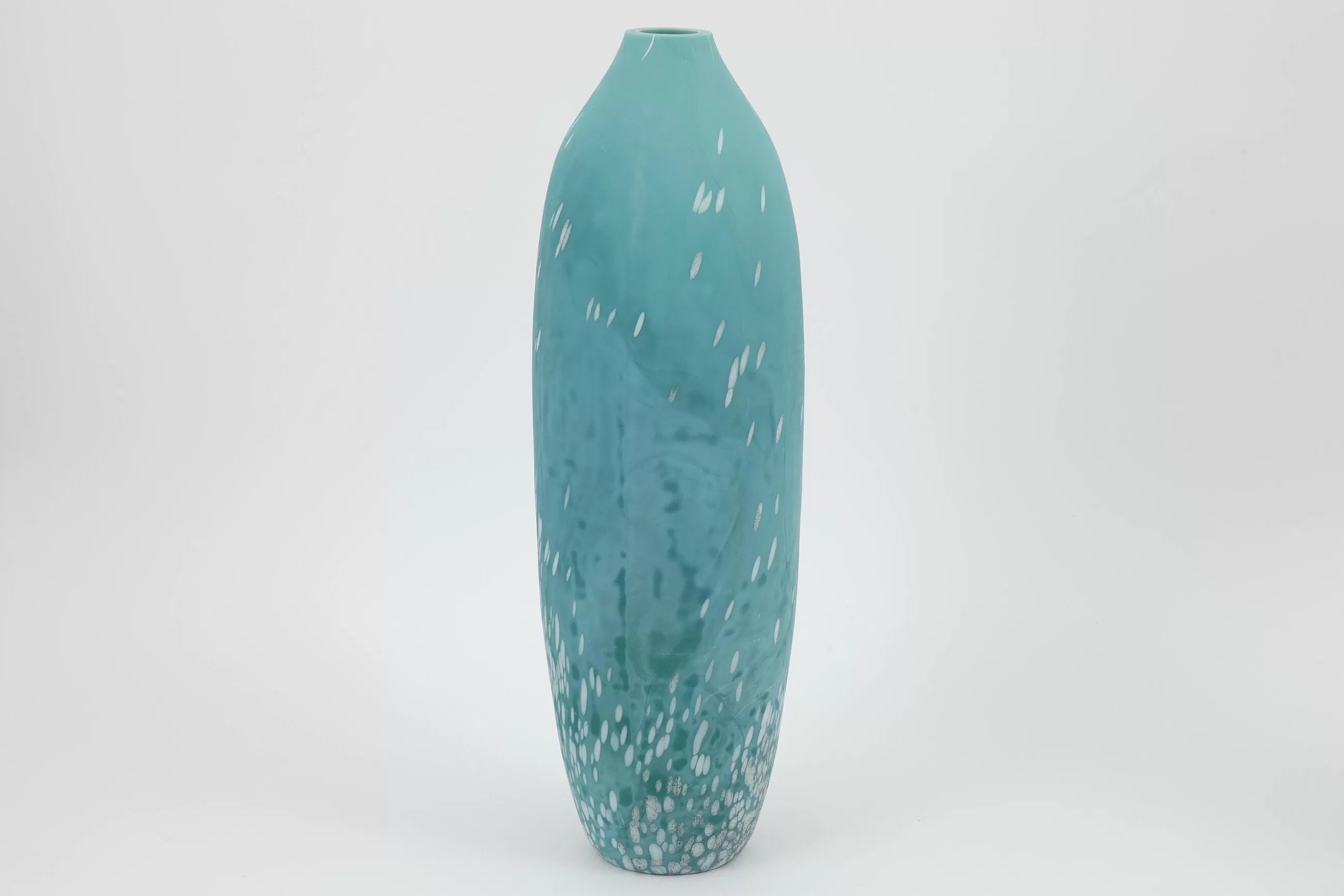 Dego, Vase, Glass, Turquoise, L^Flamant Cheap