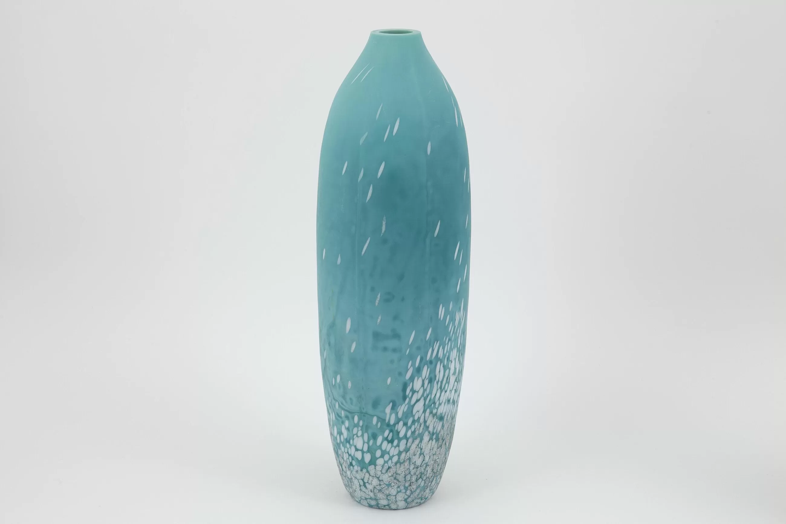 Dego, Vase, Glass, Turquoise, L^Flamant Cheap