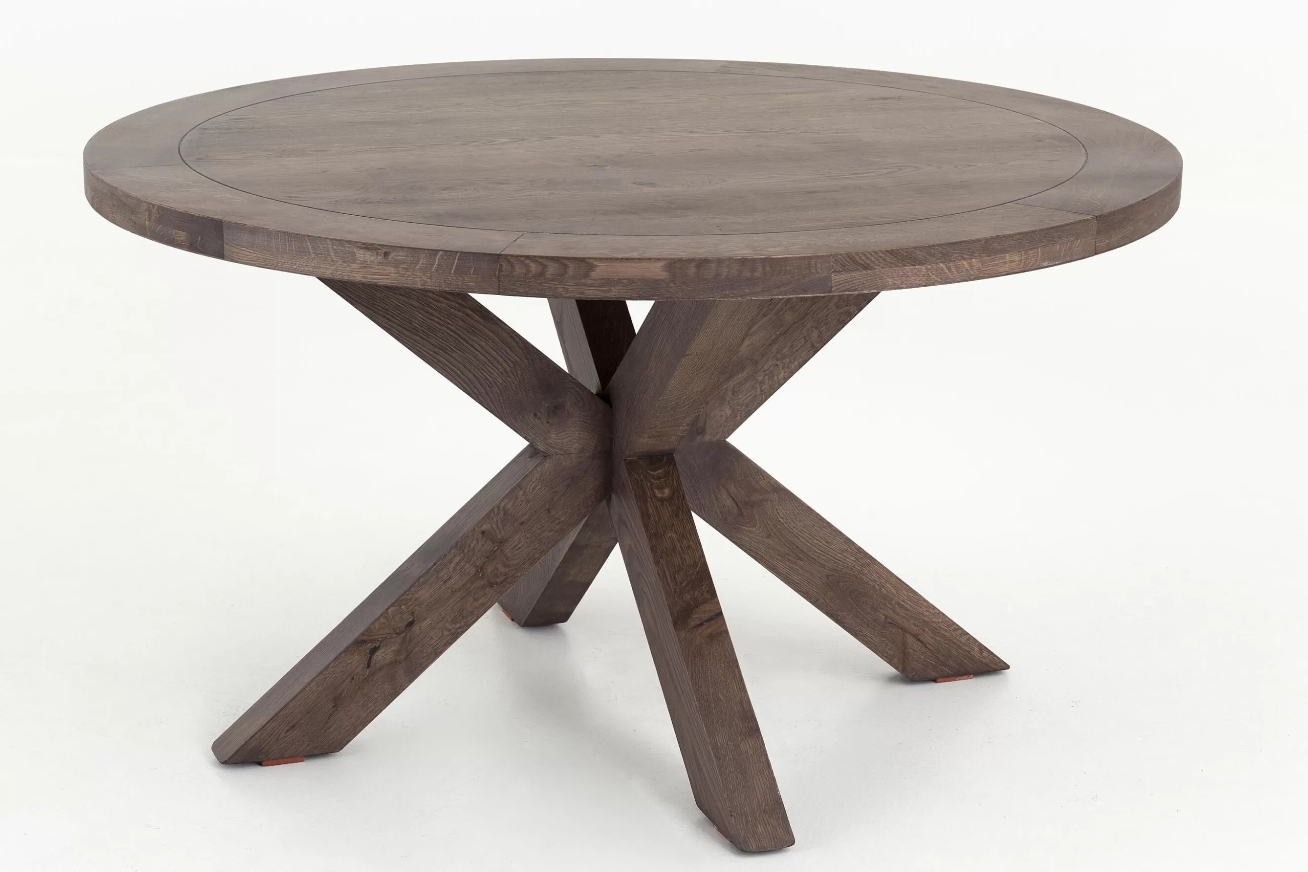 Forino, Dining Table, Smoked Oak, Round, 110 Cm^Flamant Clearance