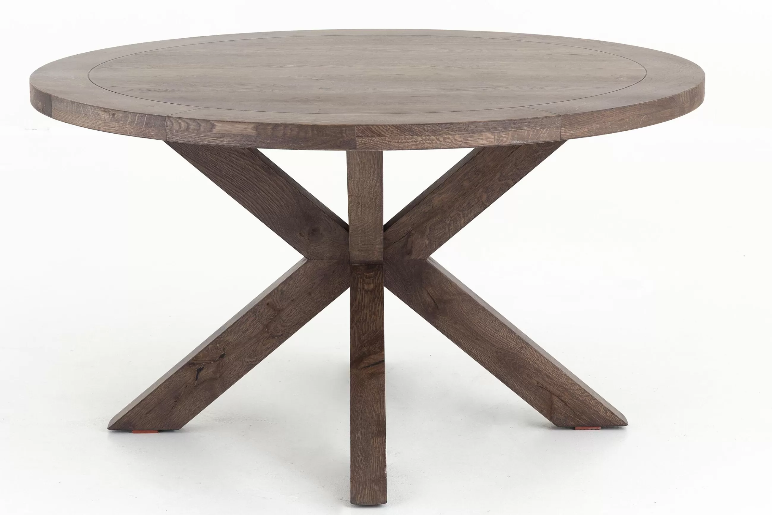 Forino, Dining Table, Smoked Oak, Round, 110 Cm^Flamant Clearance