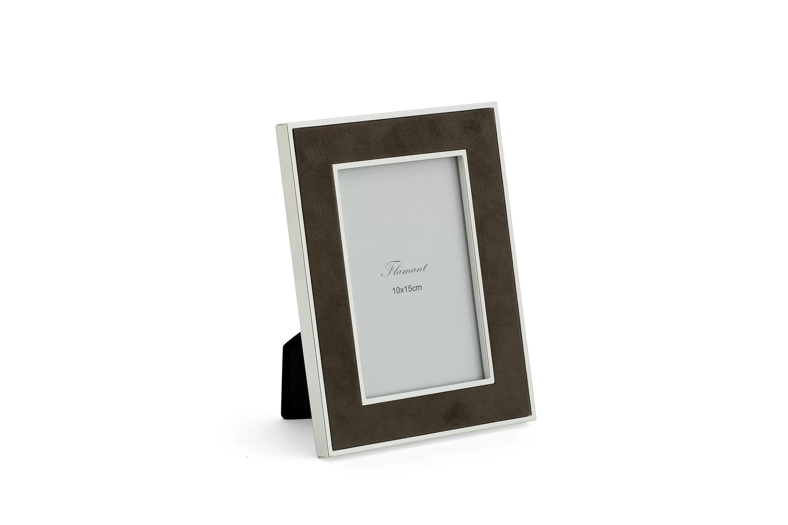 Gepetto, Picture Frame, Suede, Green, 10X15^Flamant Store