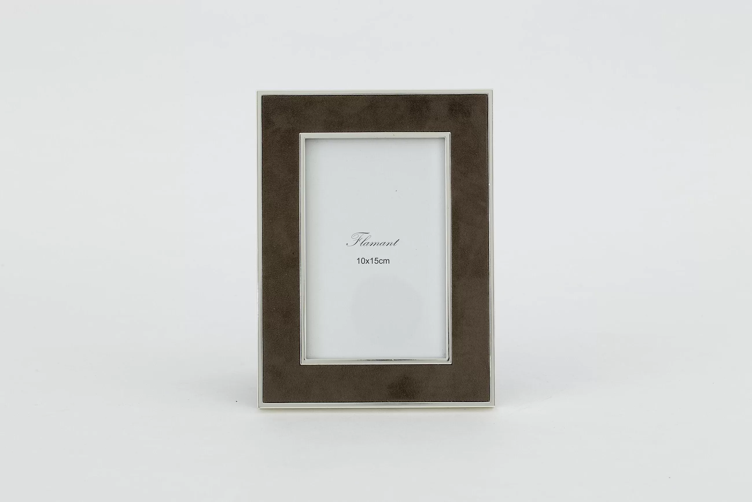 Gepetto, Picture Frame, Suede, Green, 10X15^Flamant Store