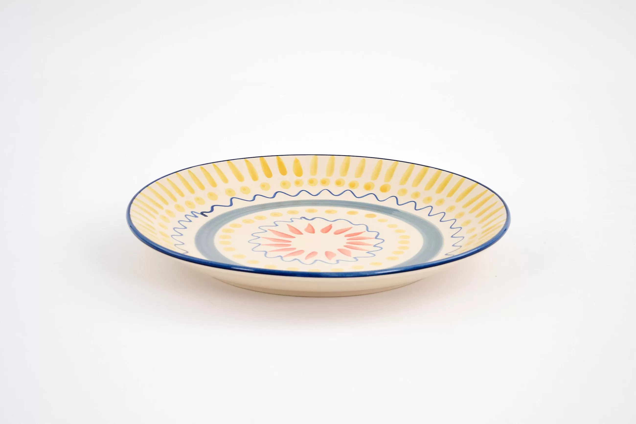 Hadera, Plate, 27Cm, Multi, Model 2^Flamant Shop