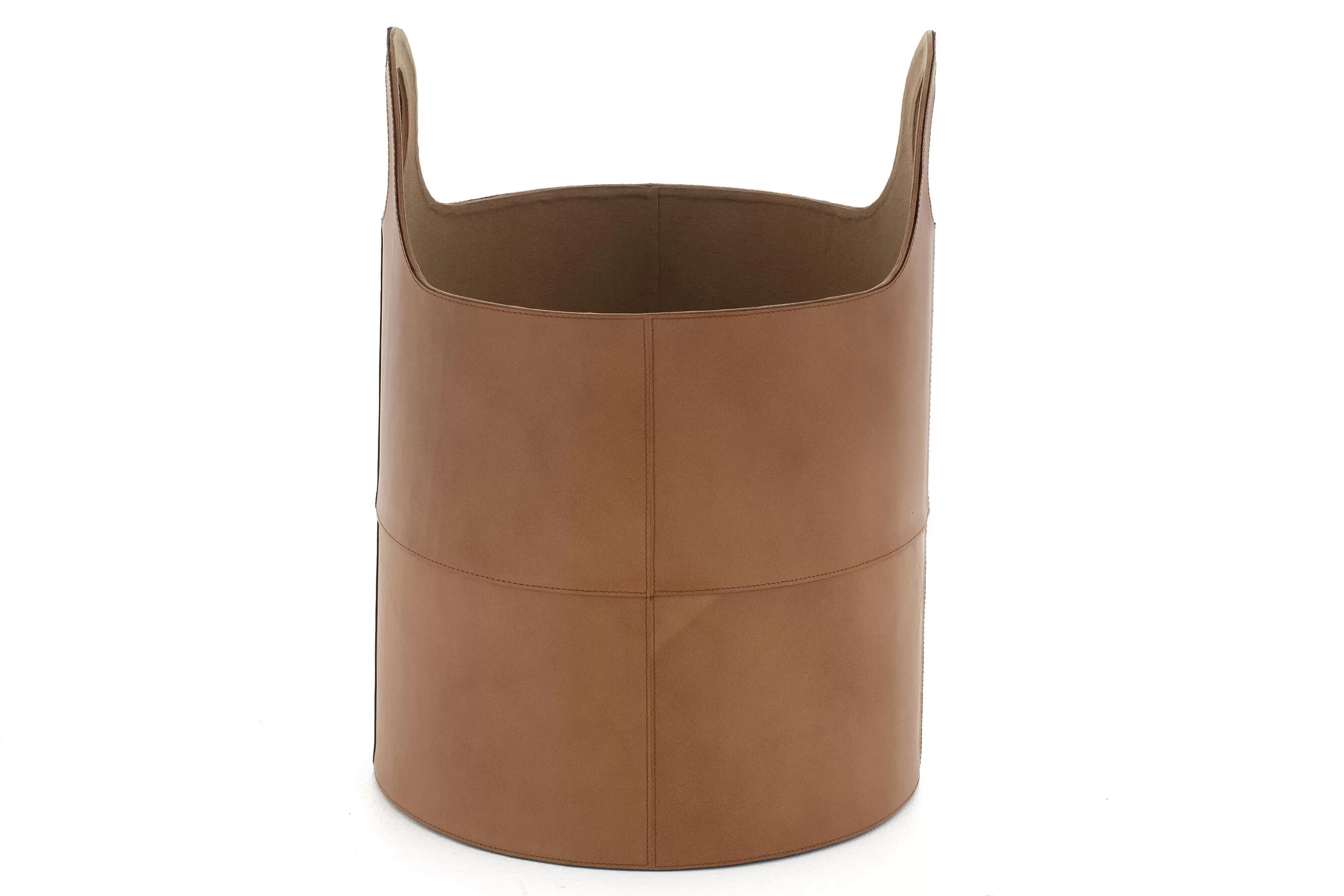 Hanan, Basket, Leather, Round^Flamant Hot