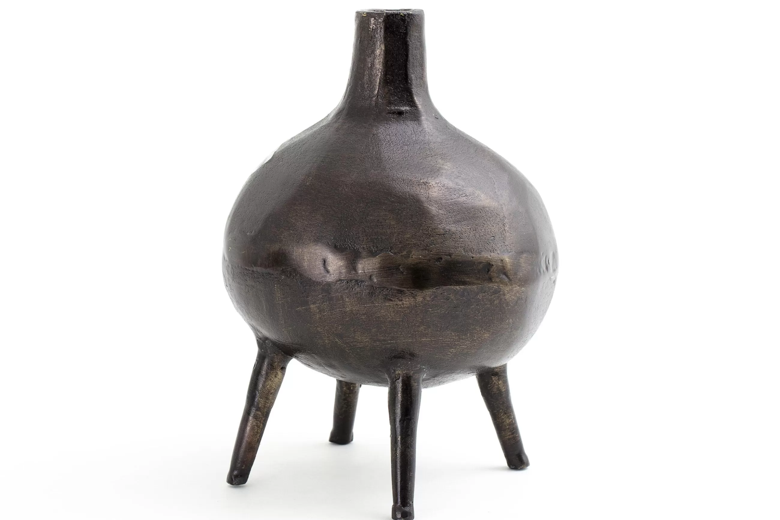 Jiven, Vase, Metal, Black^Flamant Best