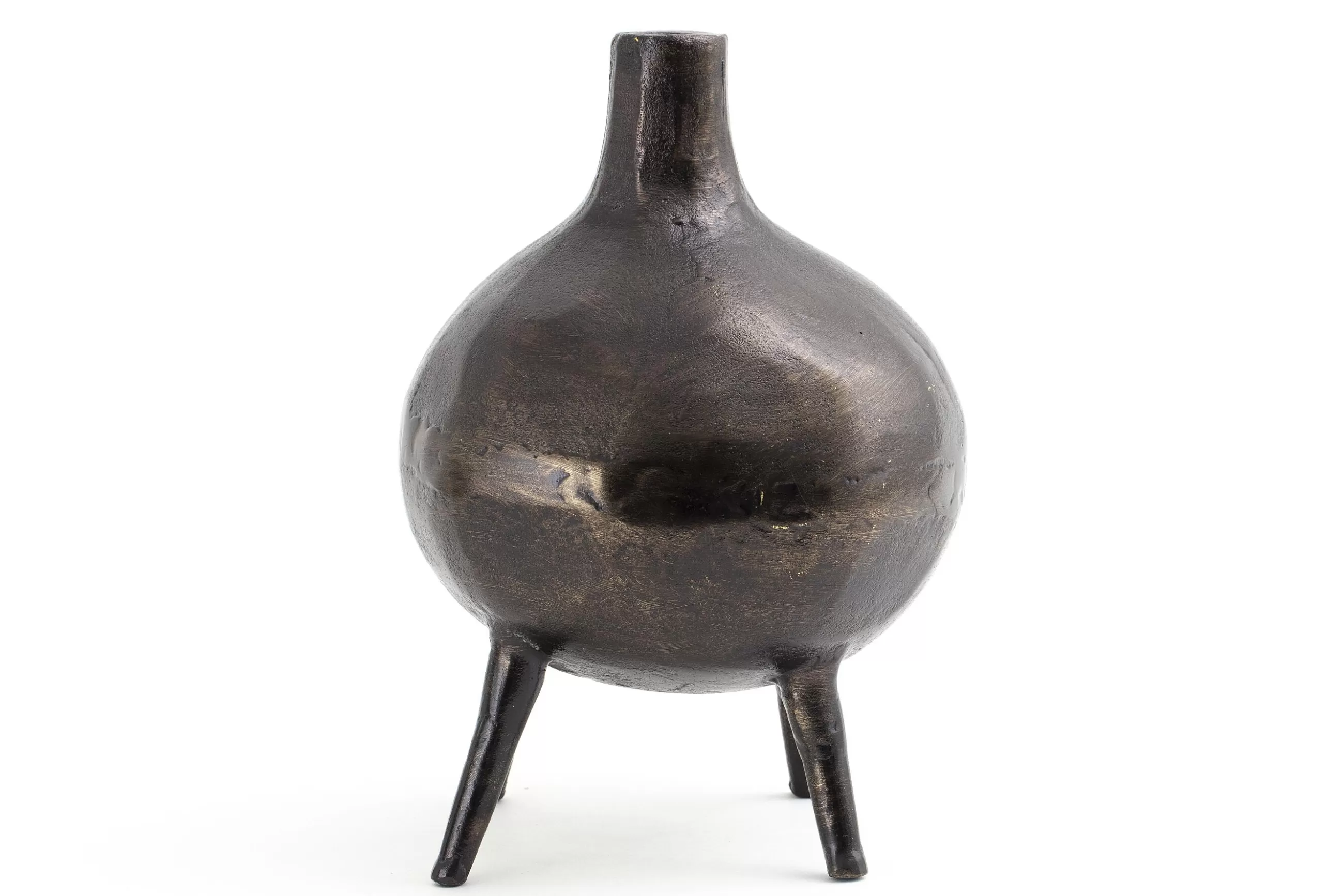 Jiven, Vase, Metal, Black^Flamant Best