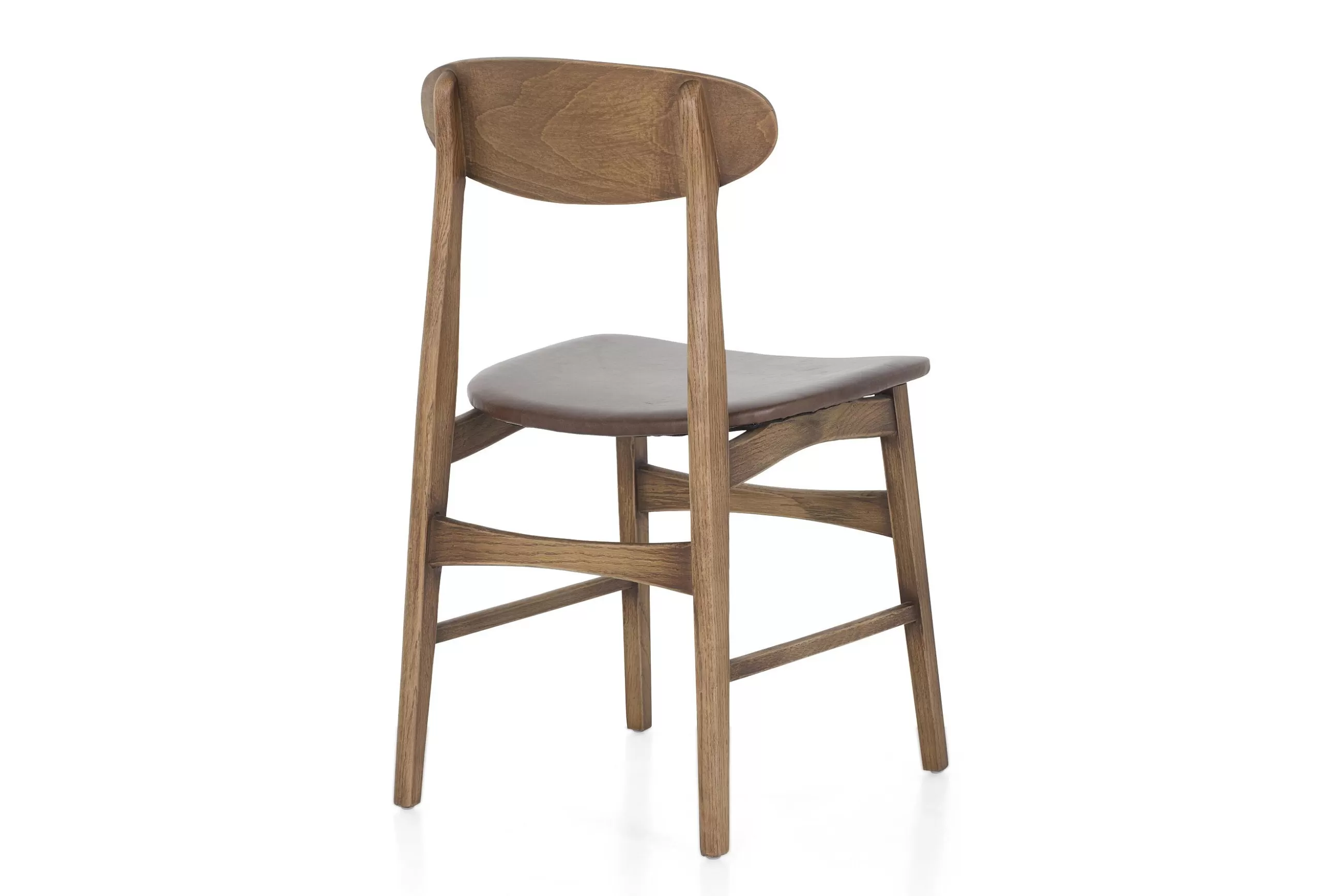 Joel, Chair, Oak And Leather Seat^Flamant Clearance