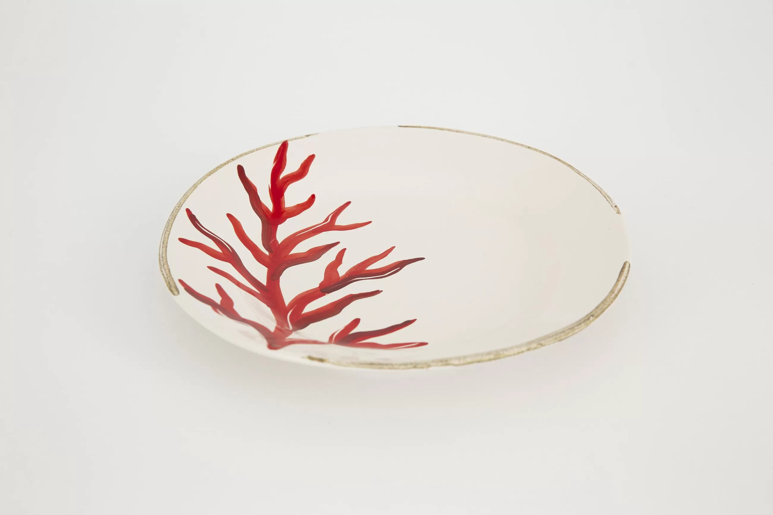 Kao, Plate, Coral, 23Cm^Flamant Clearance