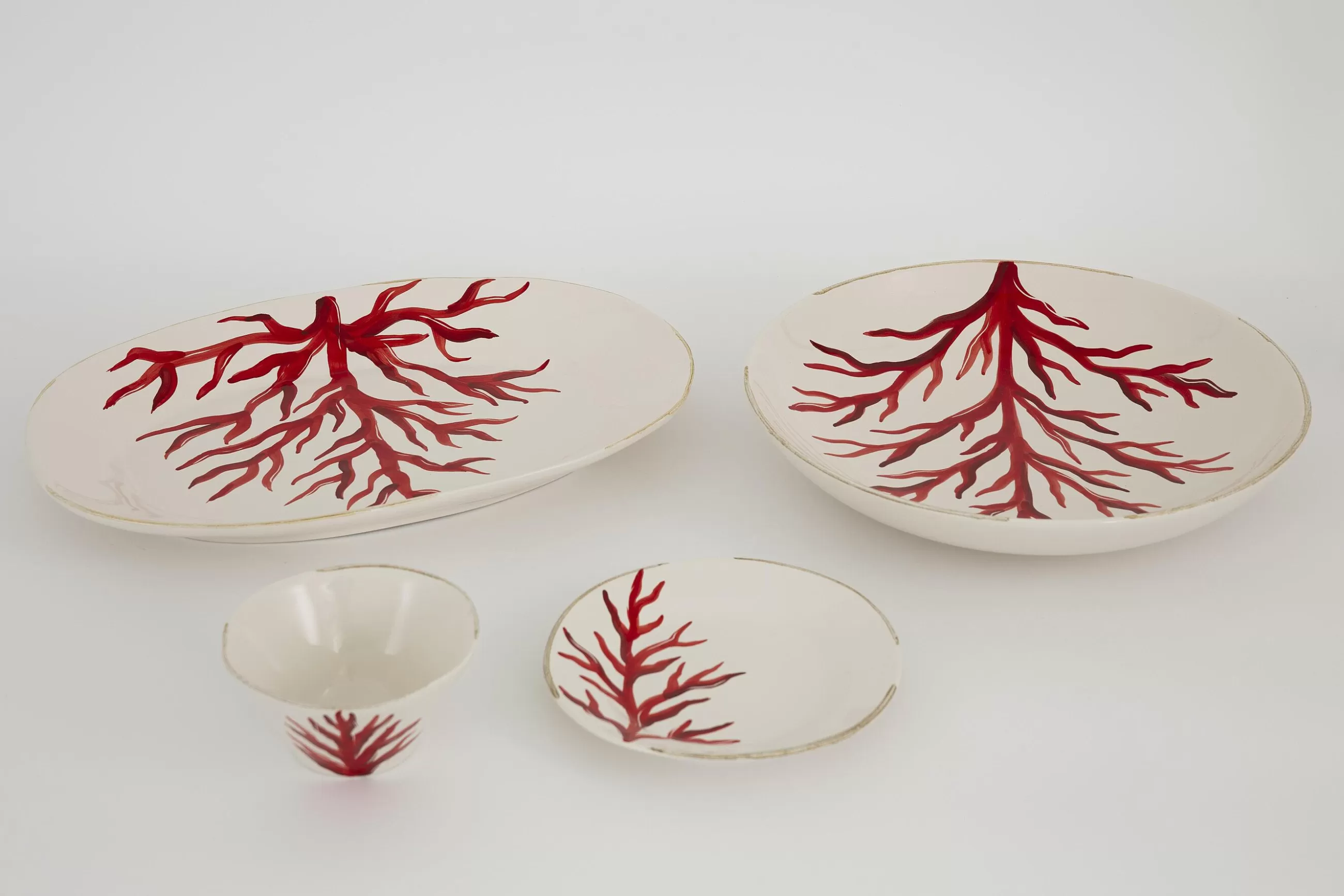 Kao, Serving Bowl, Coral, Round^Flamant Shop