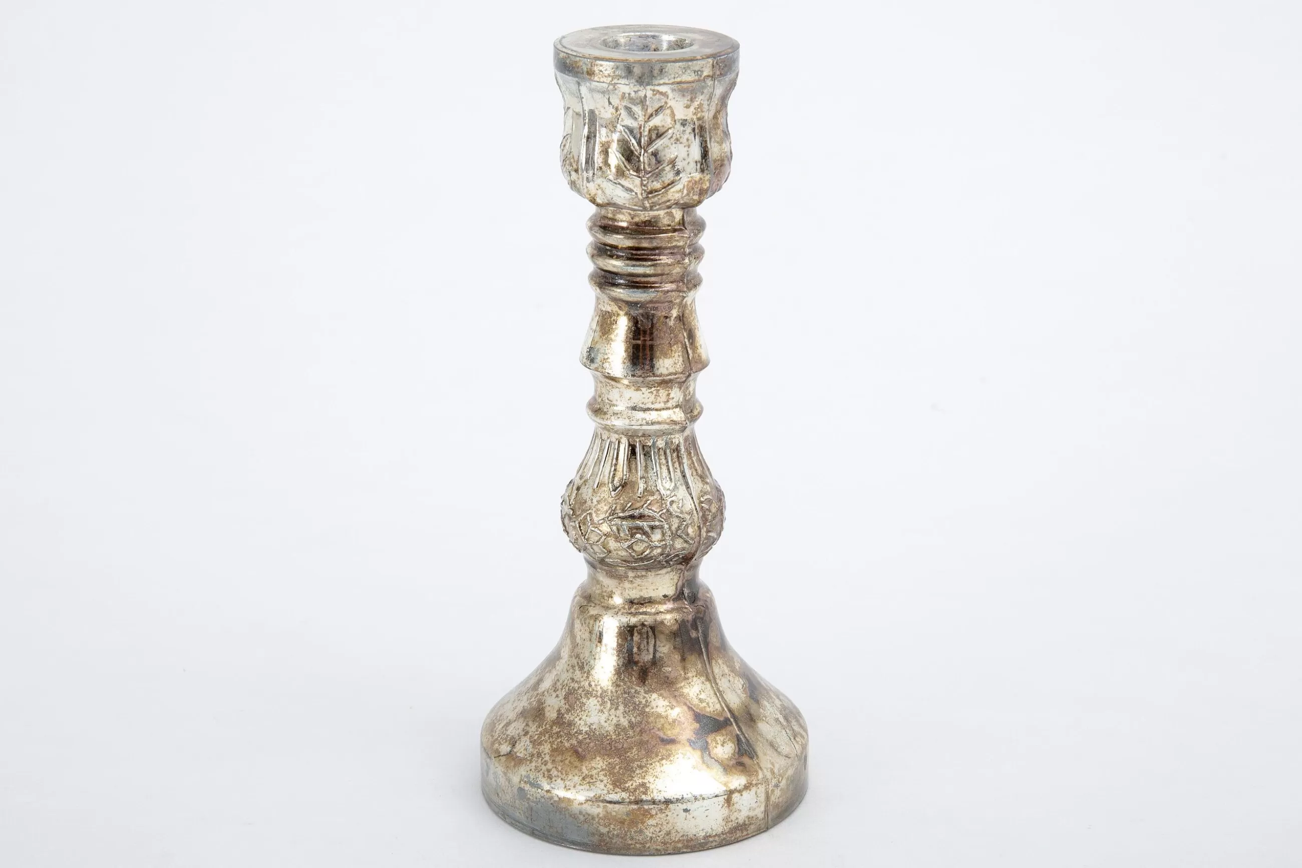 Kummen, Candlestick, Mercury Glass^Flamant Best