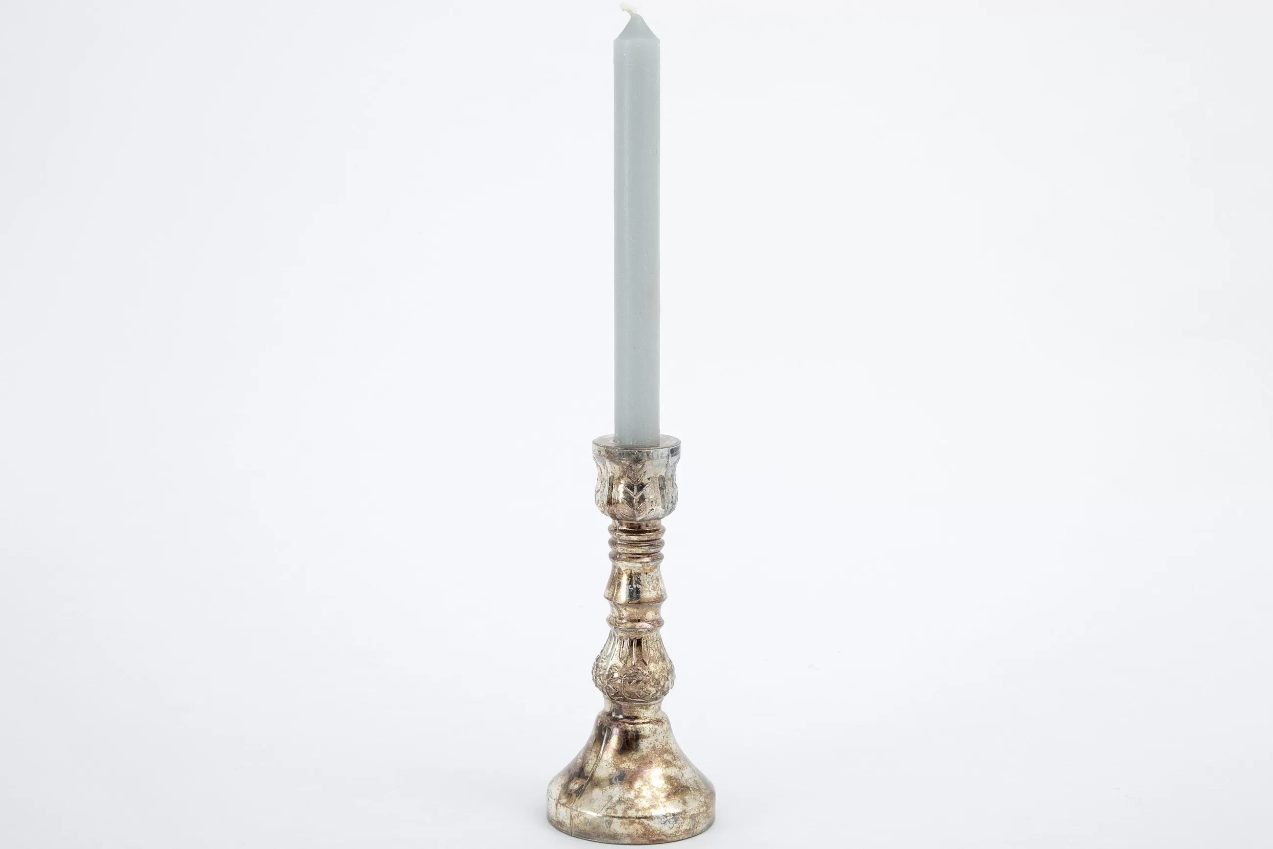 Kummen, Candlestick, Mercury Glass^Flamant Best