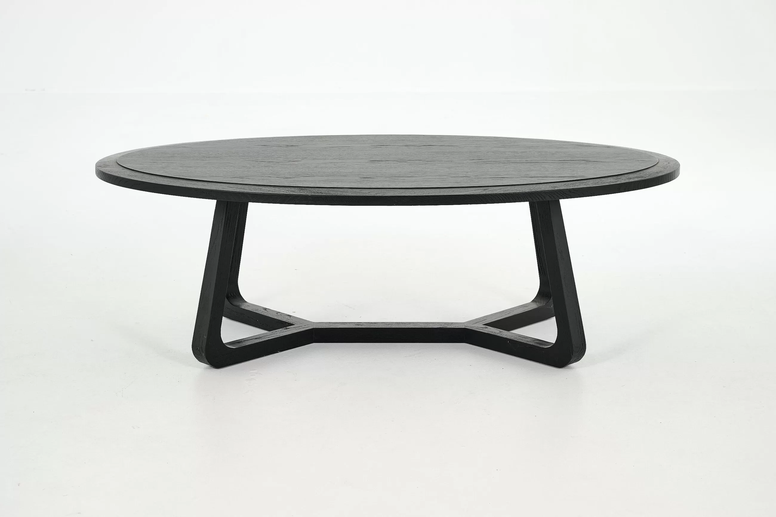 Livy, Coffee Table, Oval, Black, L^Flamant Flash Sale