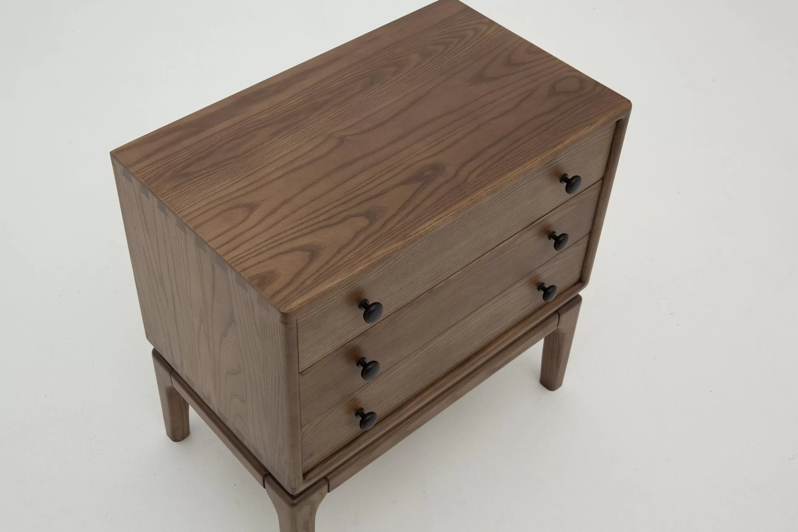 Luca, Bedside Table, 3 Drawers^Flamant Flash Sale