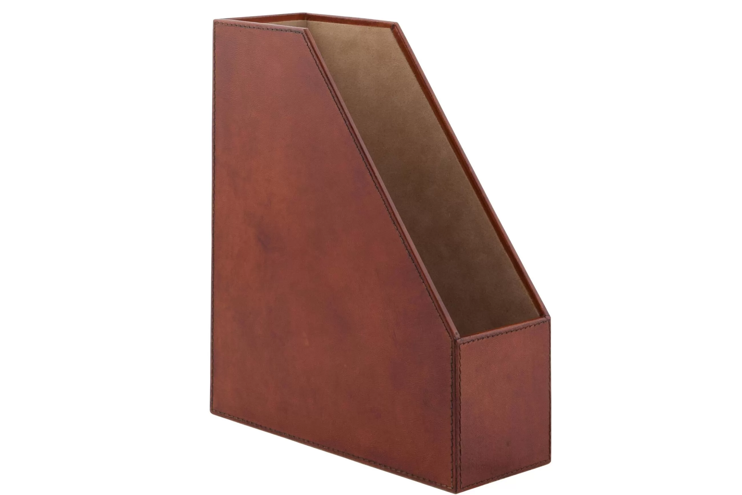 Manhattan, File Holder, Brown Leather^Flamant Cheap