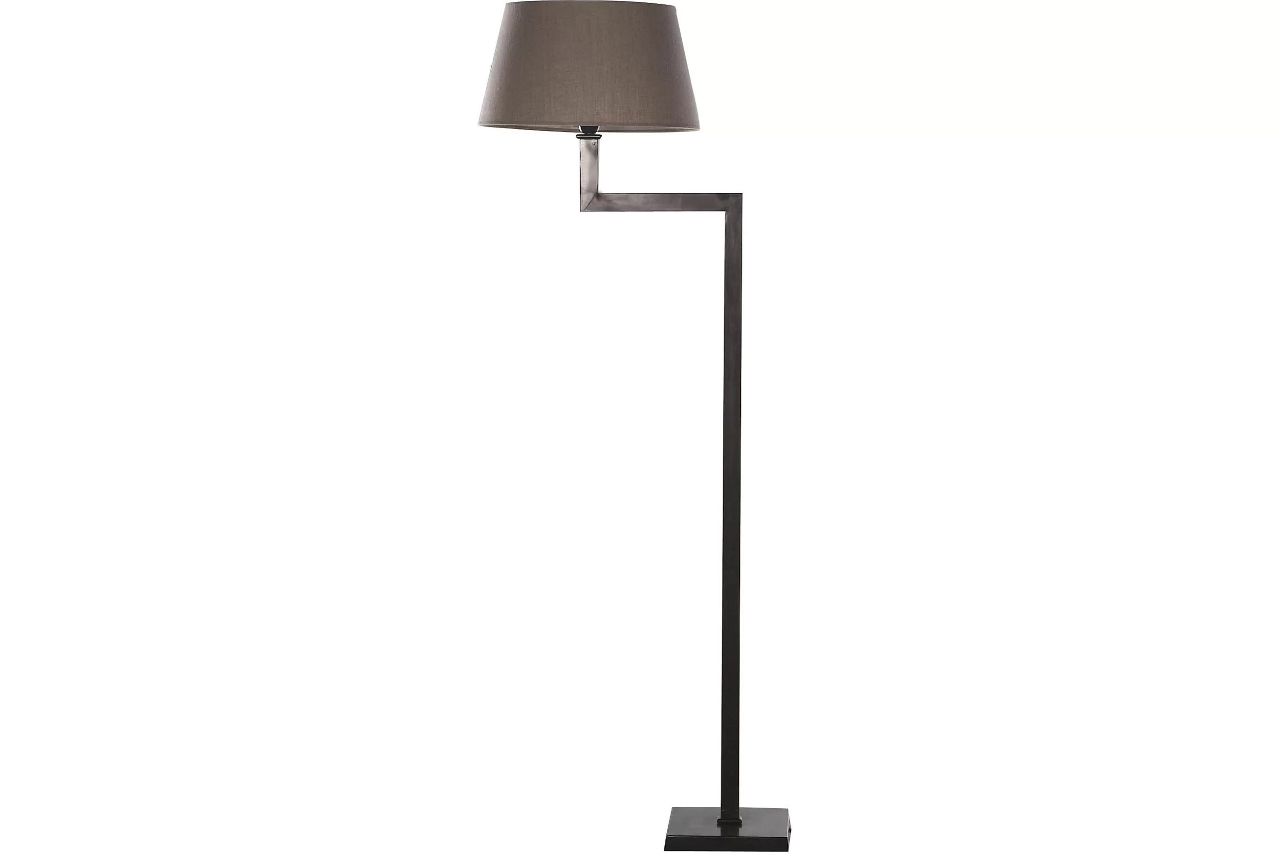 Martha, Floor Lamp, Brown/Black, Brass^Flamant Fashion