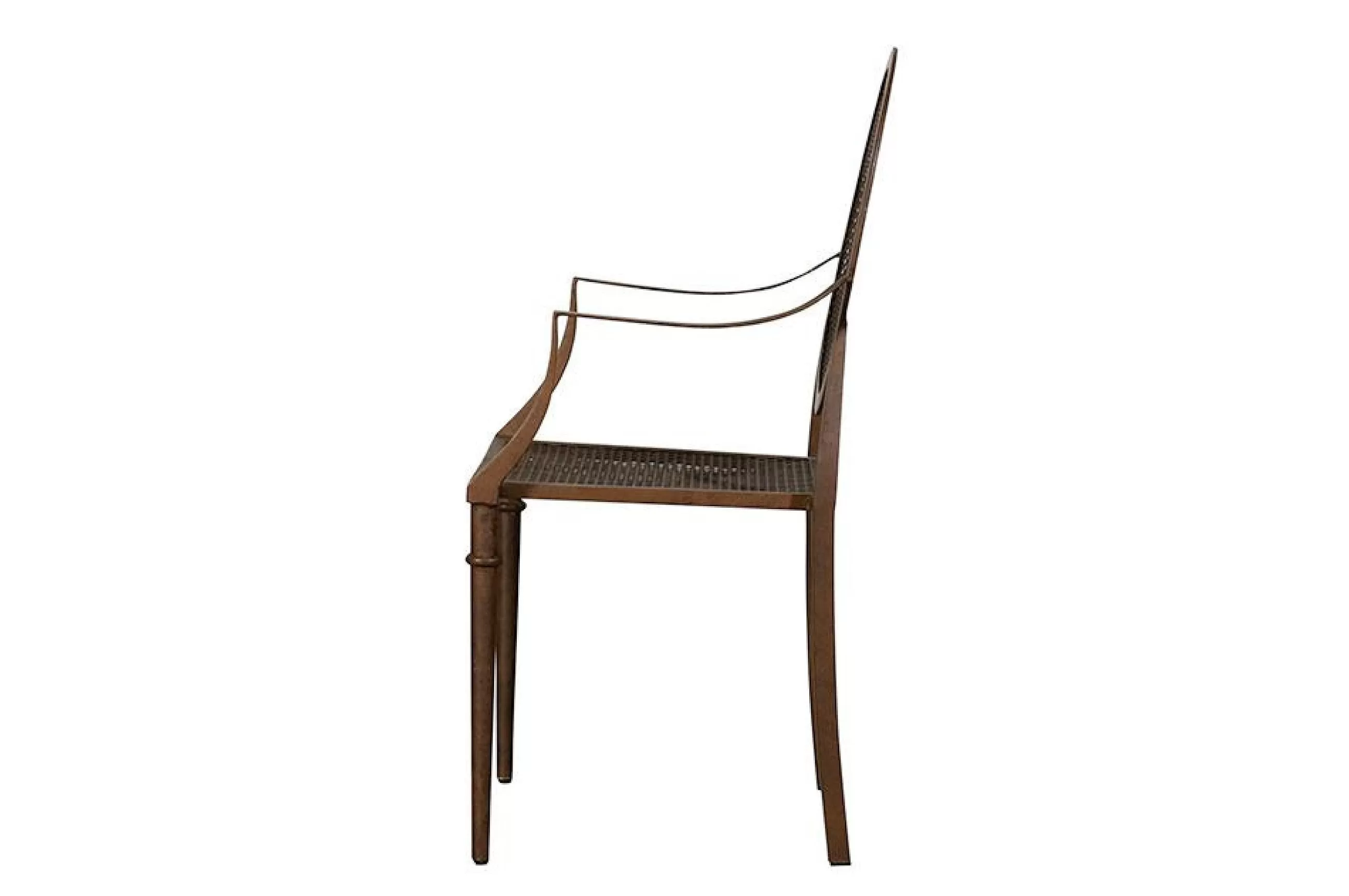 Mary, Garden Armchair, Rust Finish, Metal^Flamant Store