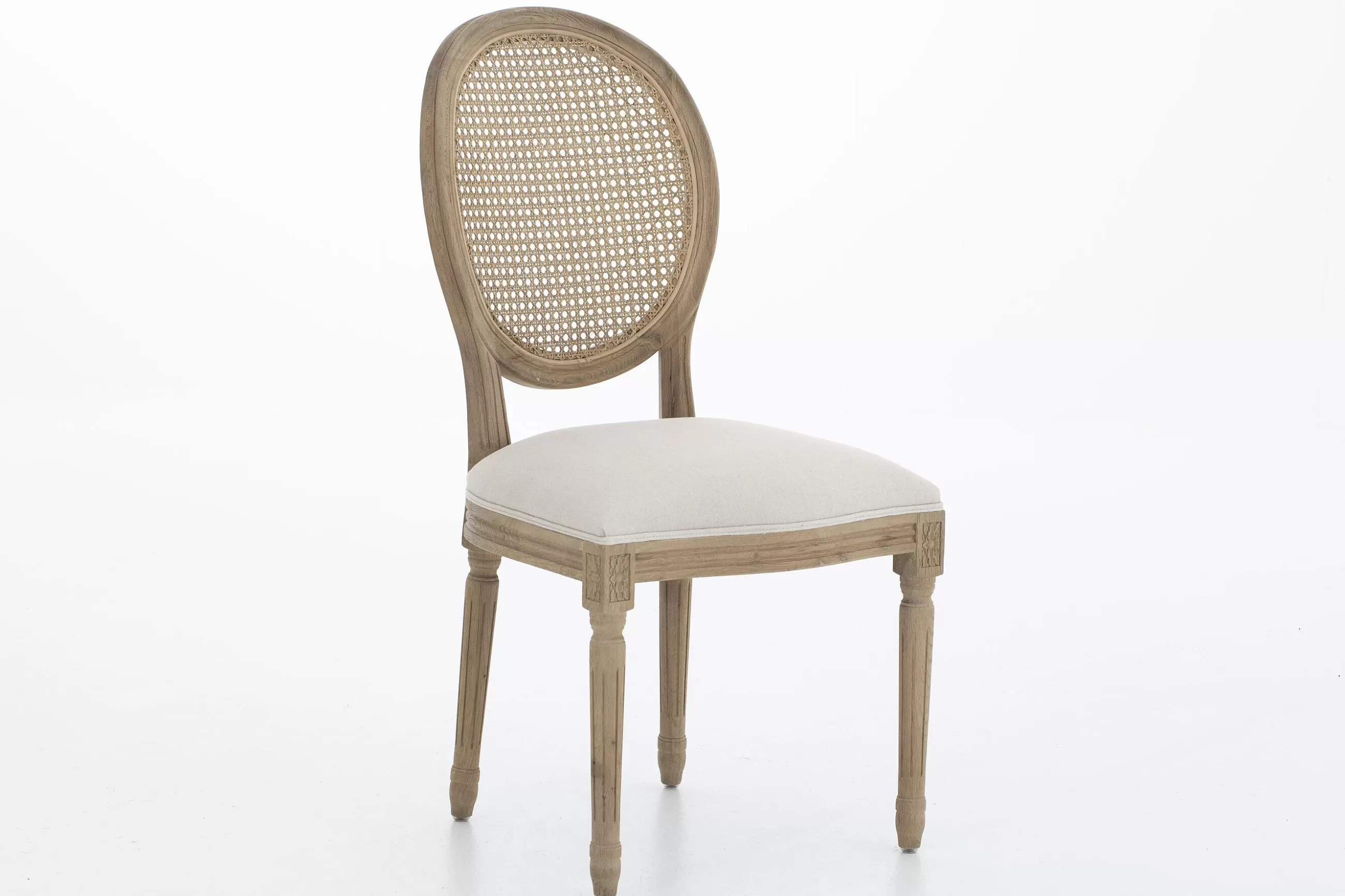 Medy, Chair, Oak, Natural Linen^Flamant Store