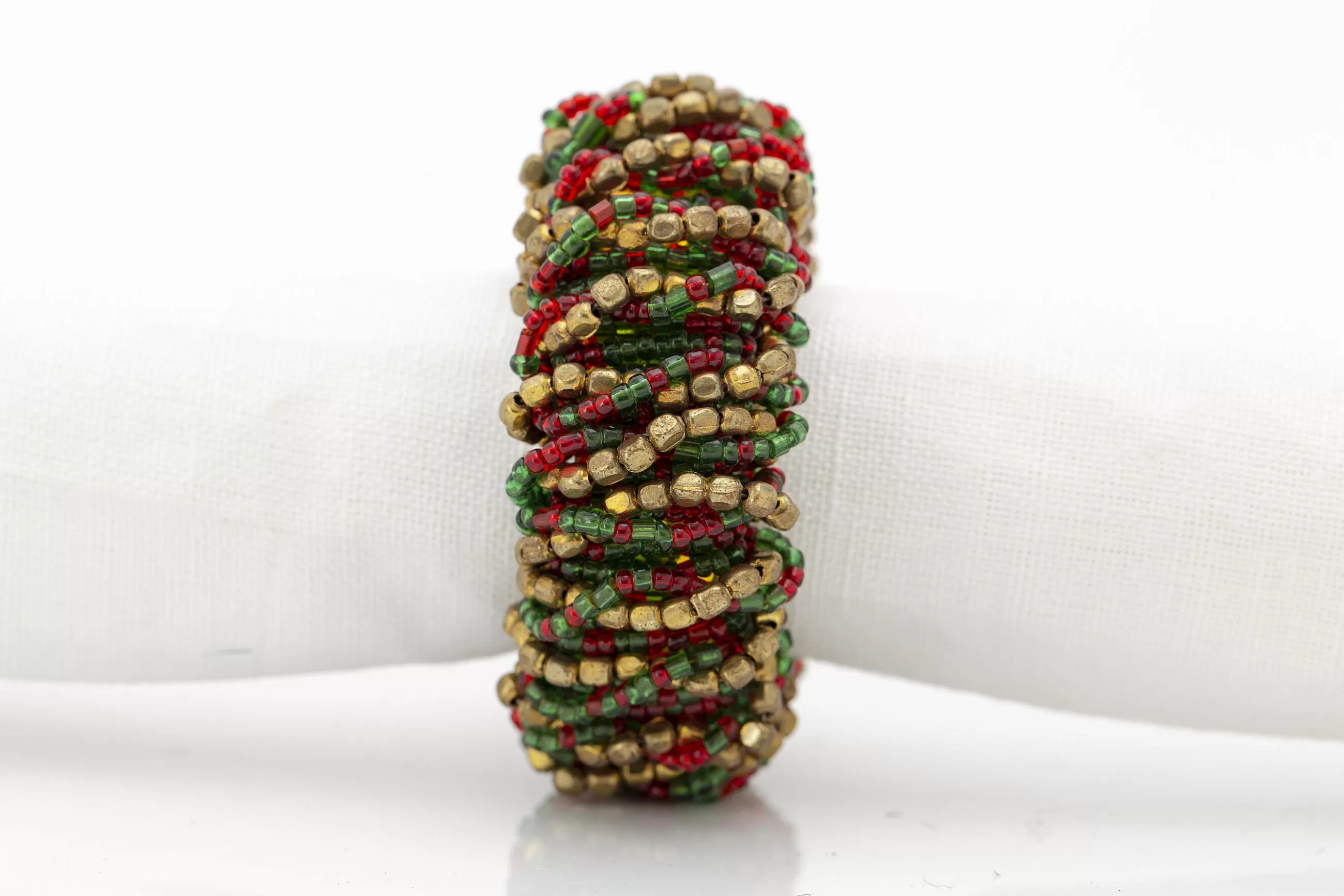 Meina, Napkin Ring, Beads, Mixed^Flamant Fashion