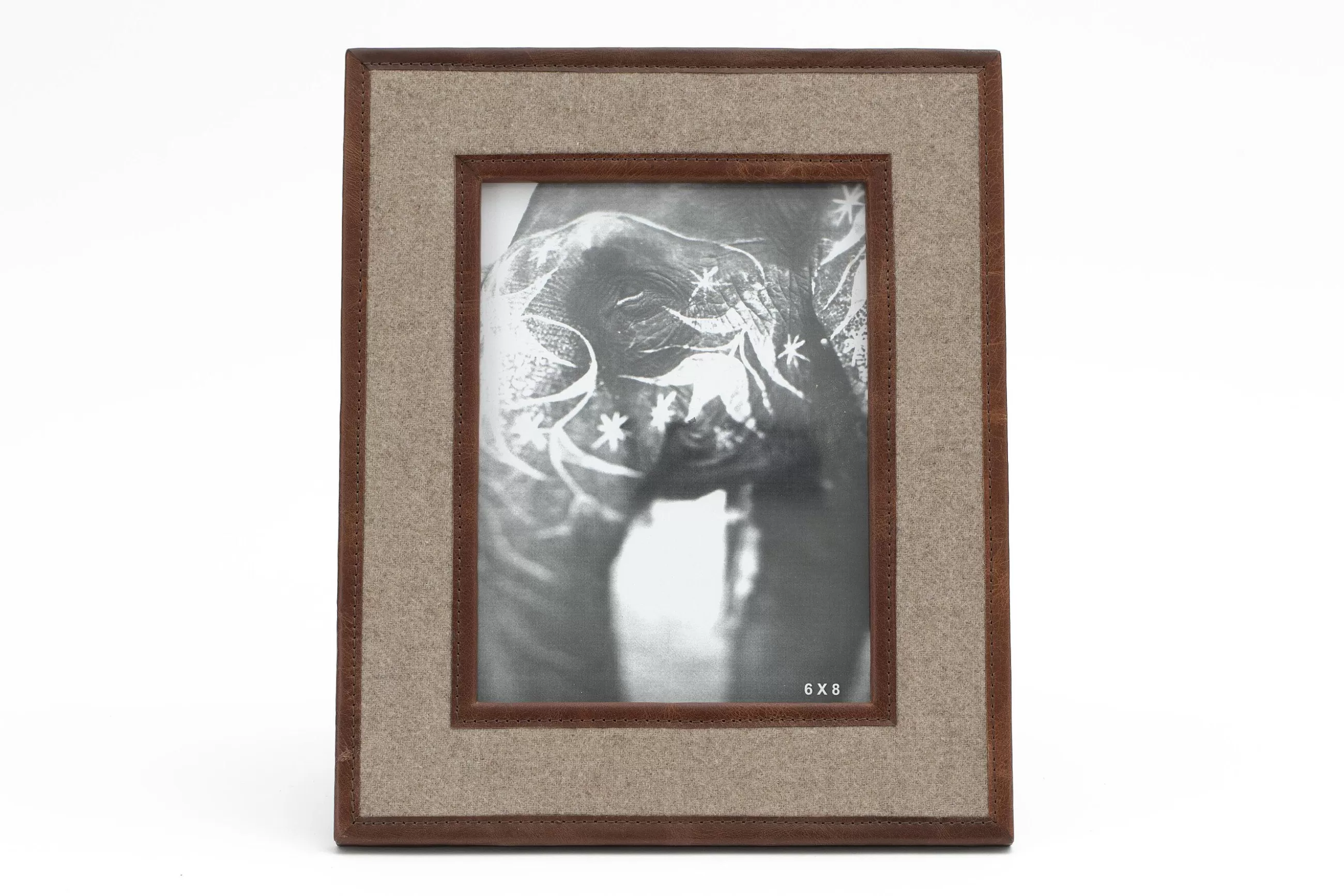 Milburn, Picture Frame, Wool And Leather, 15X20^Flamant Flash Sale