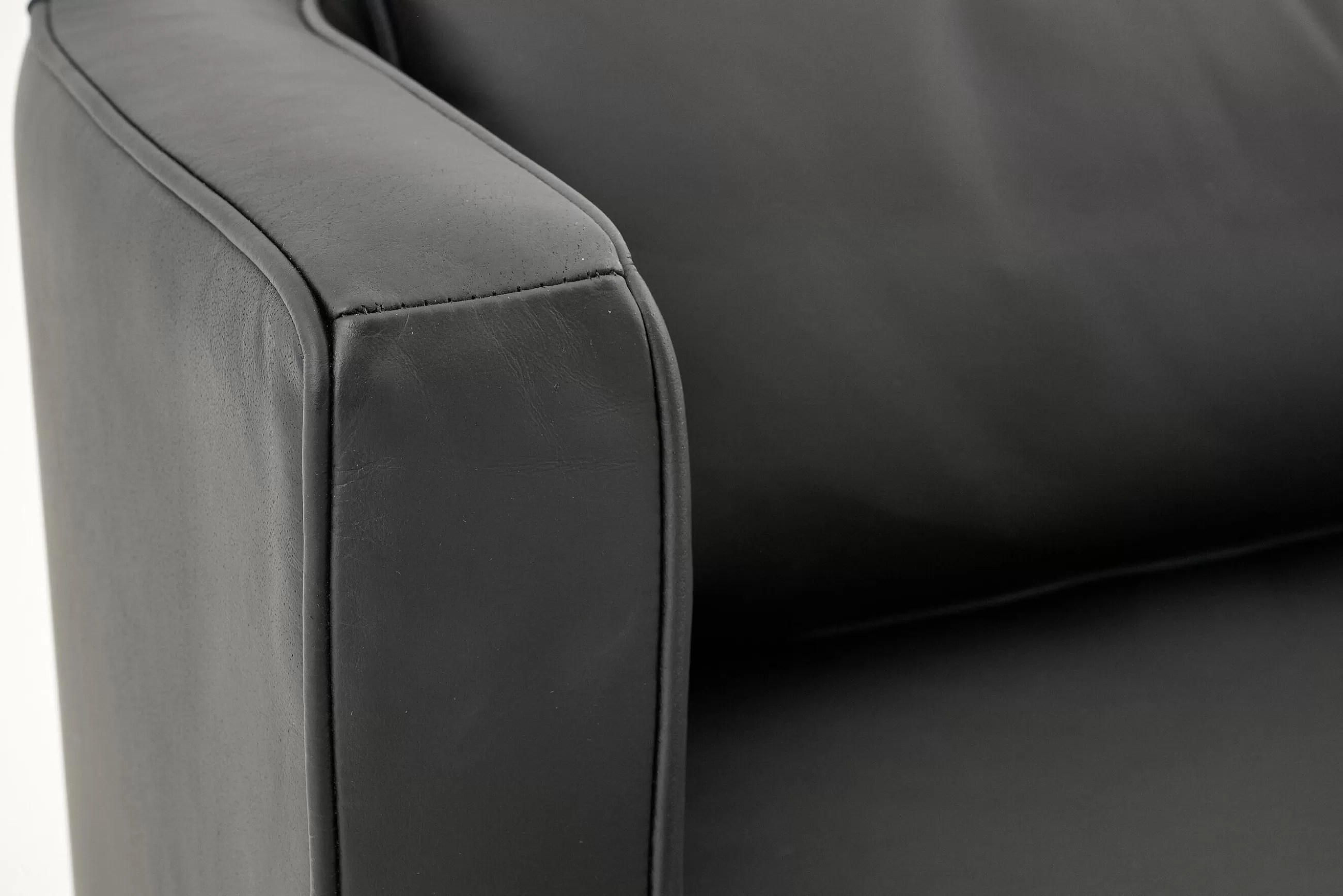 Nelia, Armchair, Leather Black, Rotatable^Flamant Best