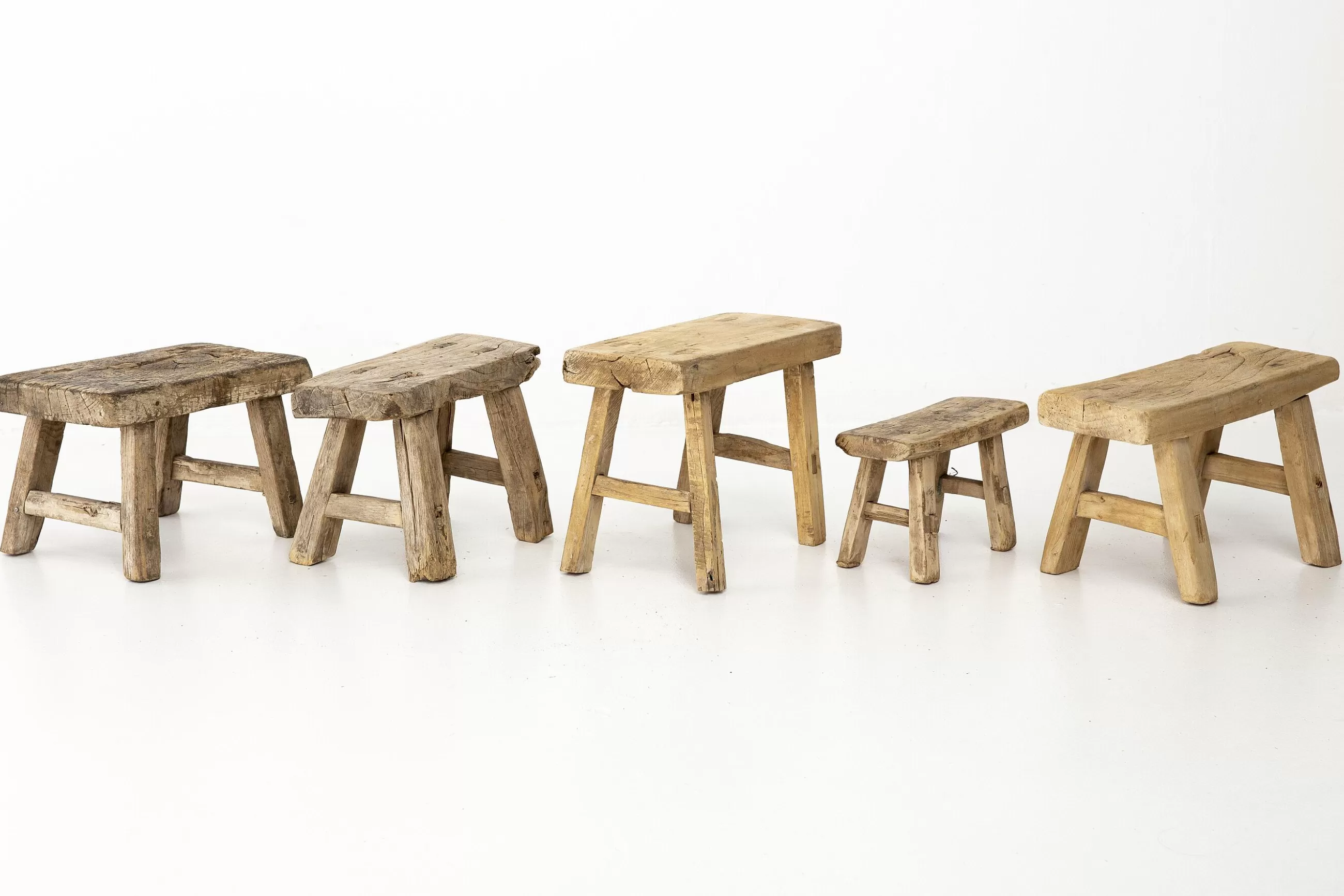 Paton, Stool, Recycled Wood^Flamant Sale