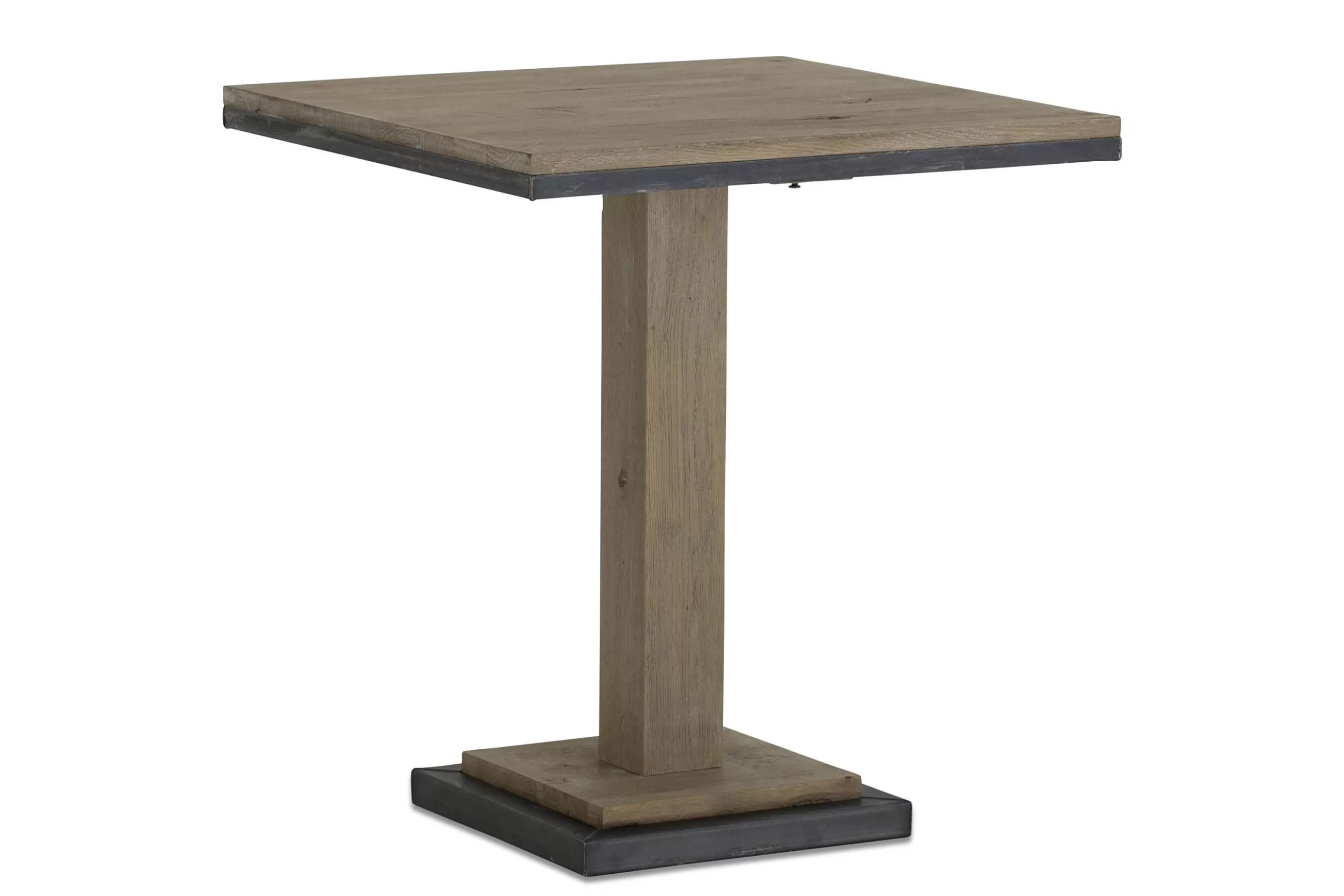 Renders, Bistro Table, Weathered Oak And Iron, 80 Cm^Flamant Cheap