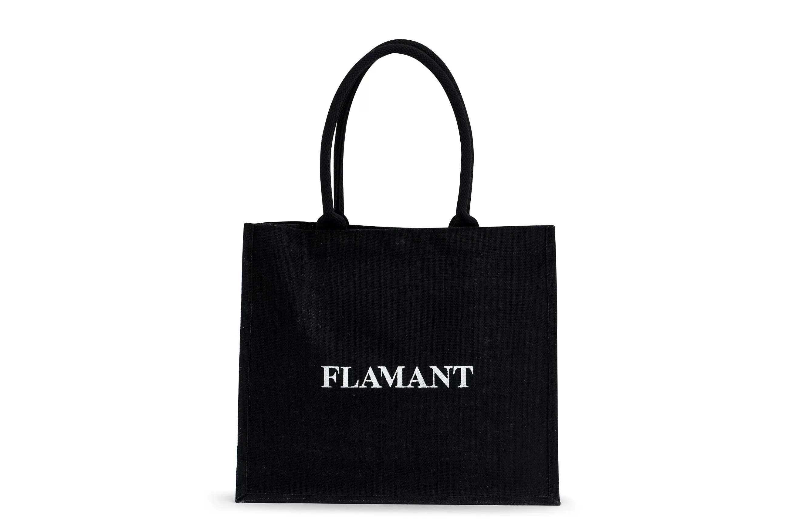 Shopper , Shopping Bag, Jute, Black^Flamant Sale