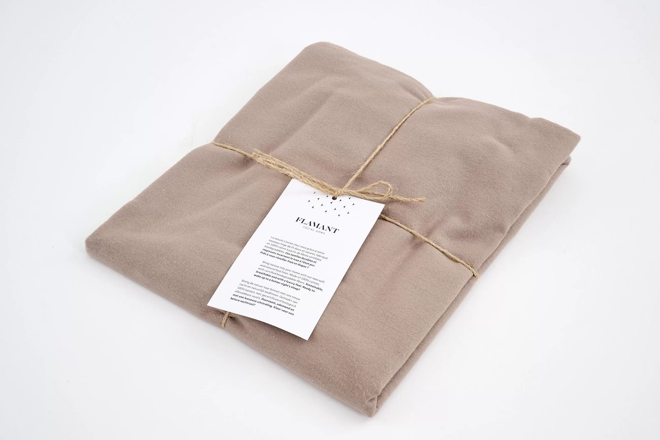 Stefano, Pillowcase, Set Of 2, 65X65, Mudstone^Flamant Best Sale