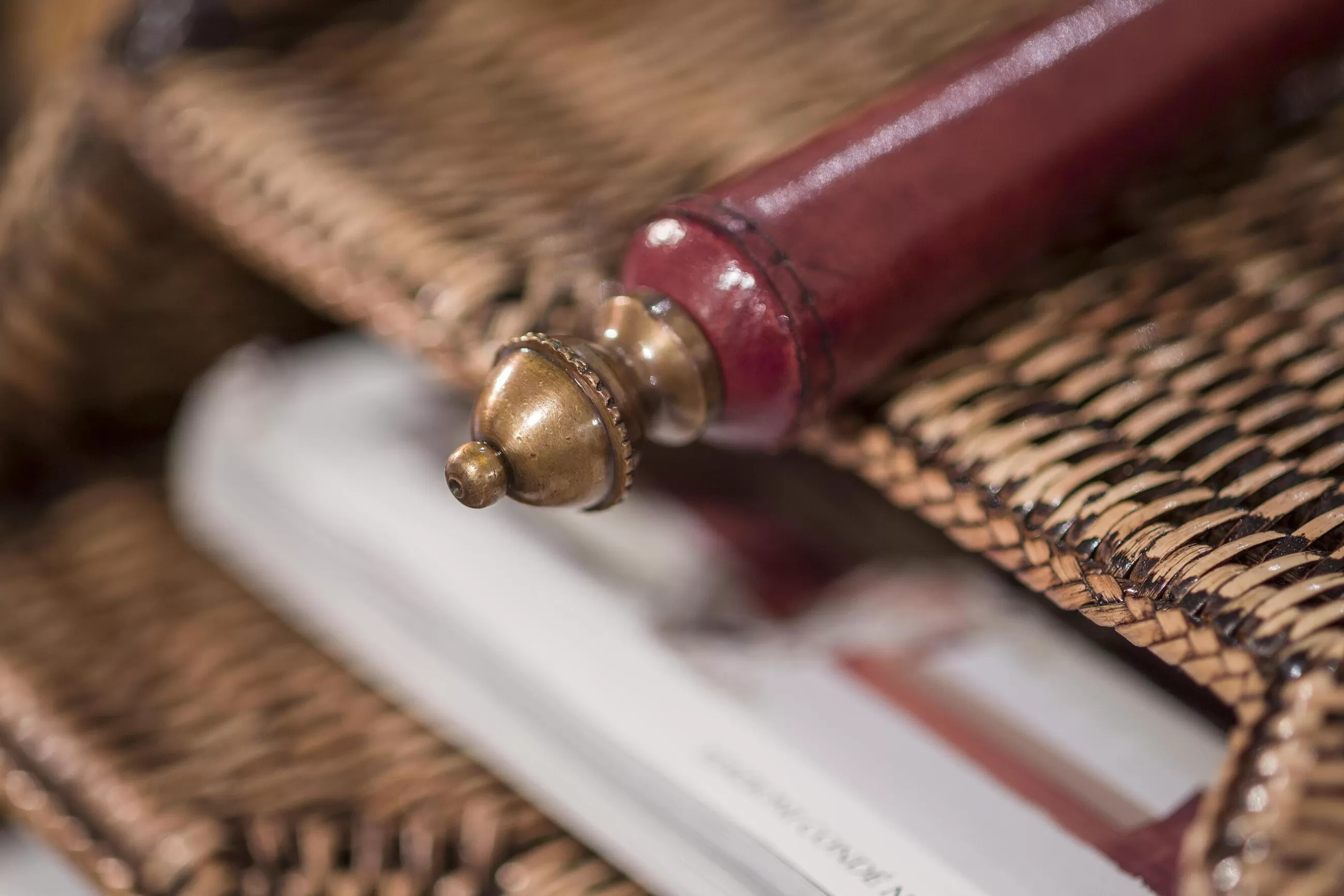 Togo, Magazine Rack, Reed^Flamant New