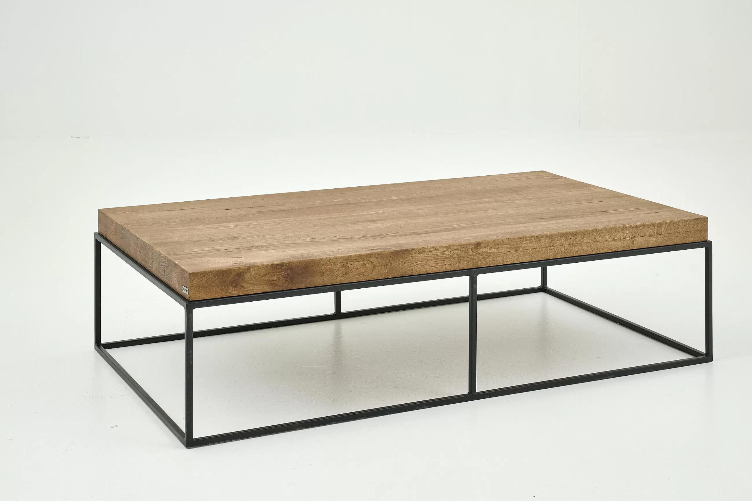 Urban, Coffee Table, Oak And Metal, Light Brown^Flamant Shop