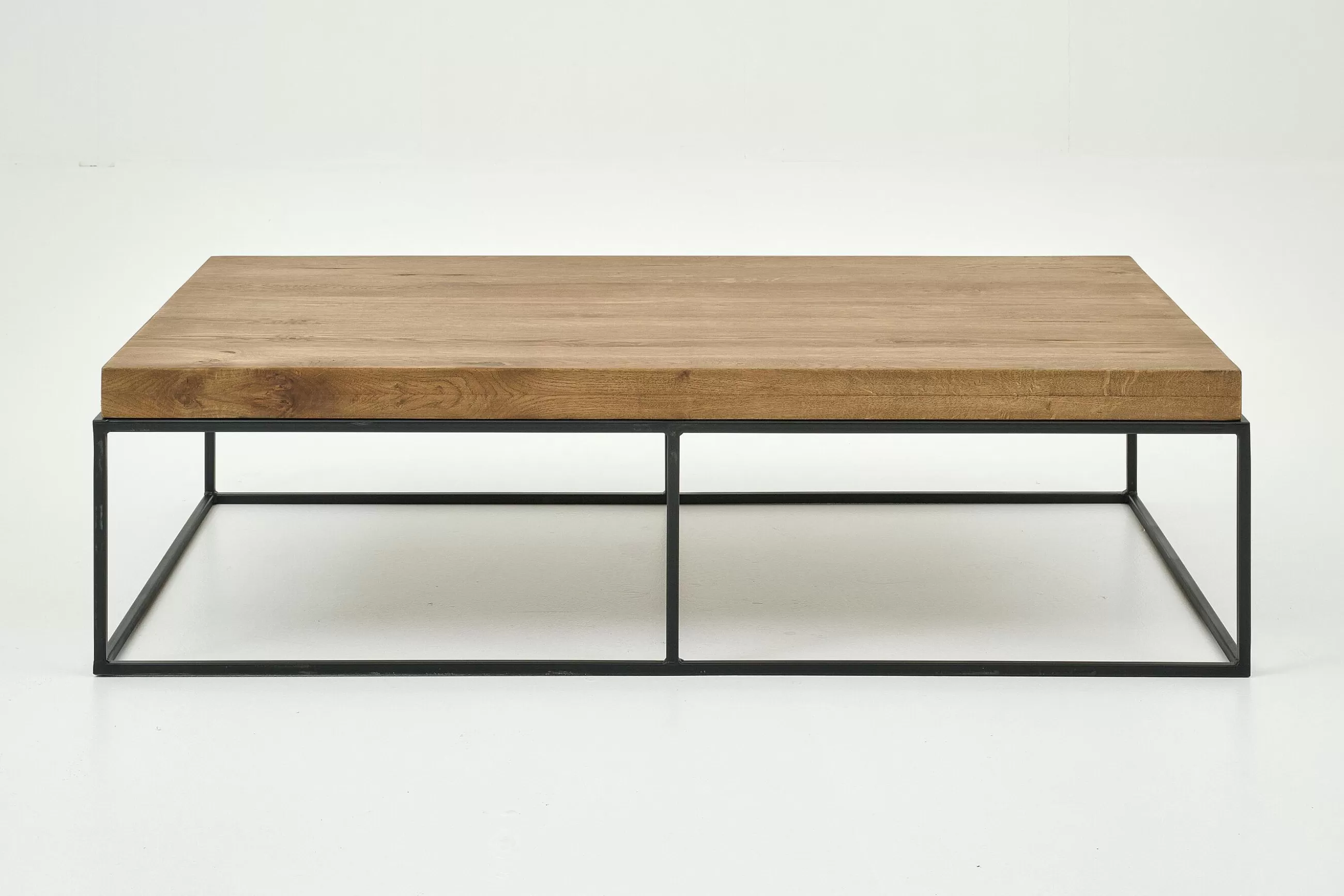 Urban, Coffee Table, Oak And Metal, Light Brown^Flamant Shop