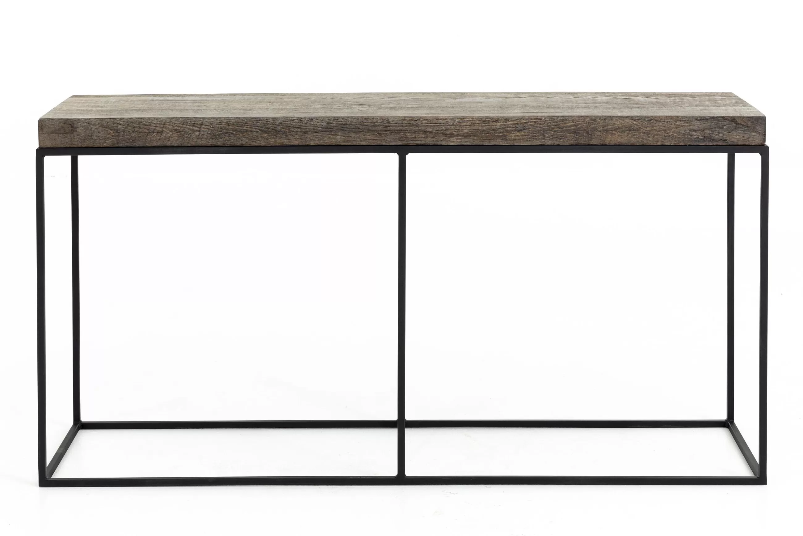 Urban, Console Table, Oak And Metal, Dark Brown^Flamant Best