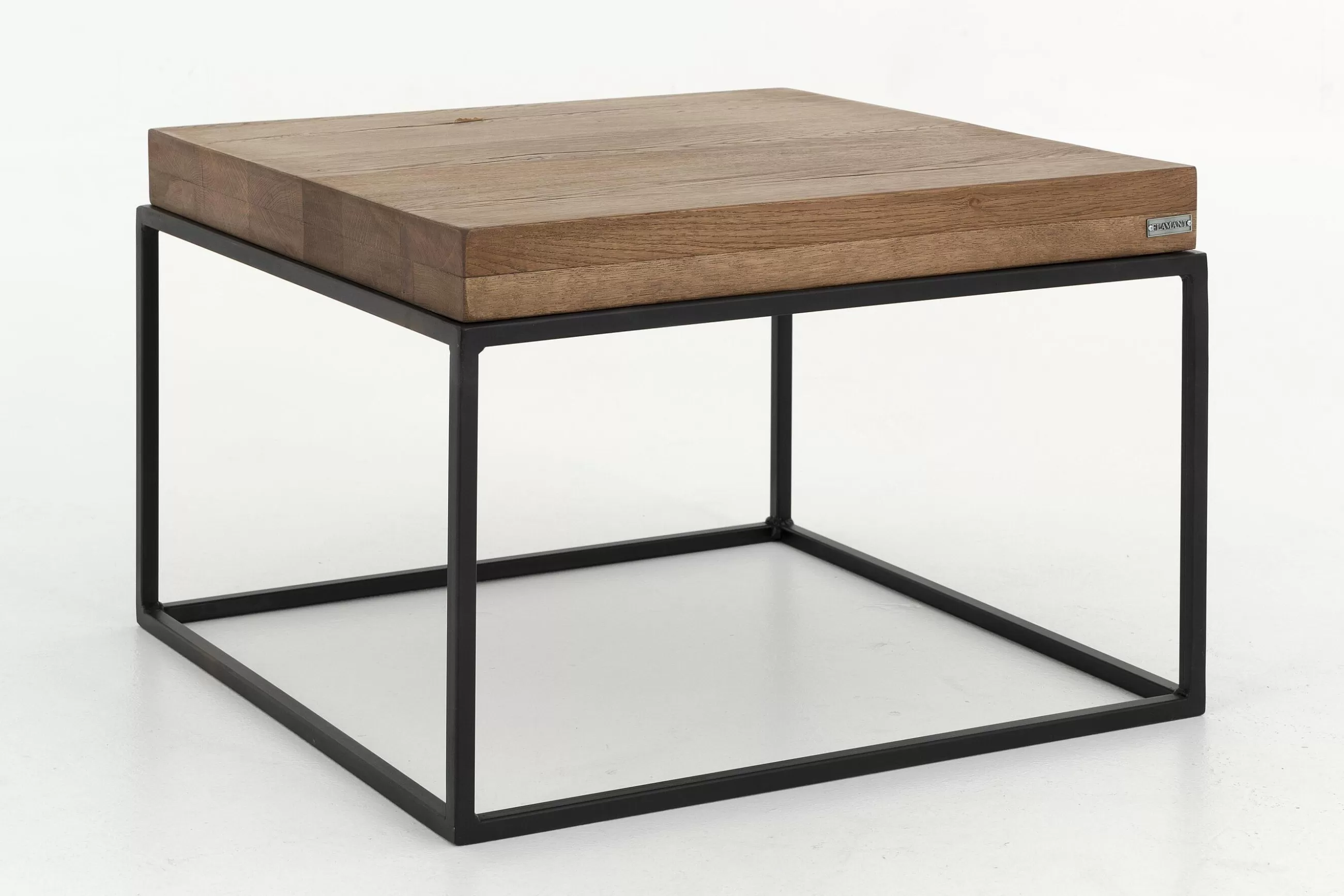 Urban, Side Table, Oak And Metal, Light Brown^Flamant New